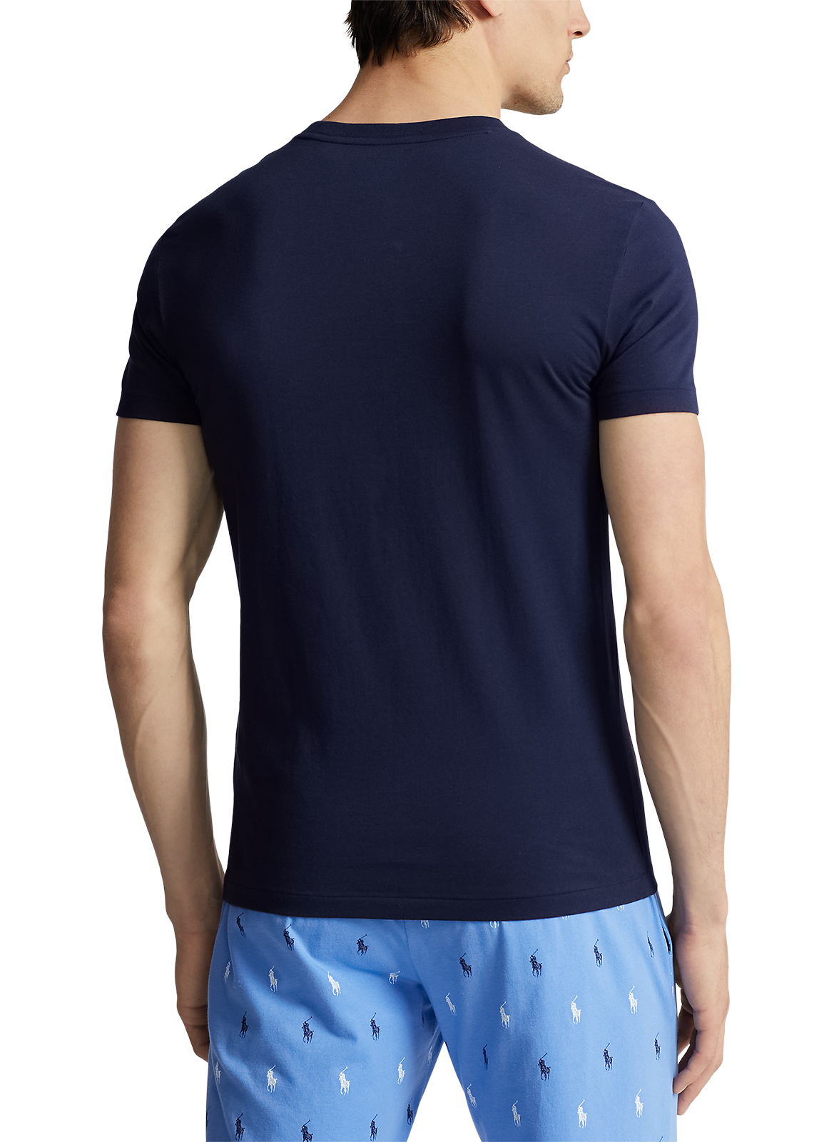 Tee-shirt col rond en coton POLO RALPH LAUREN Multicolore