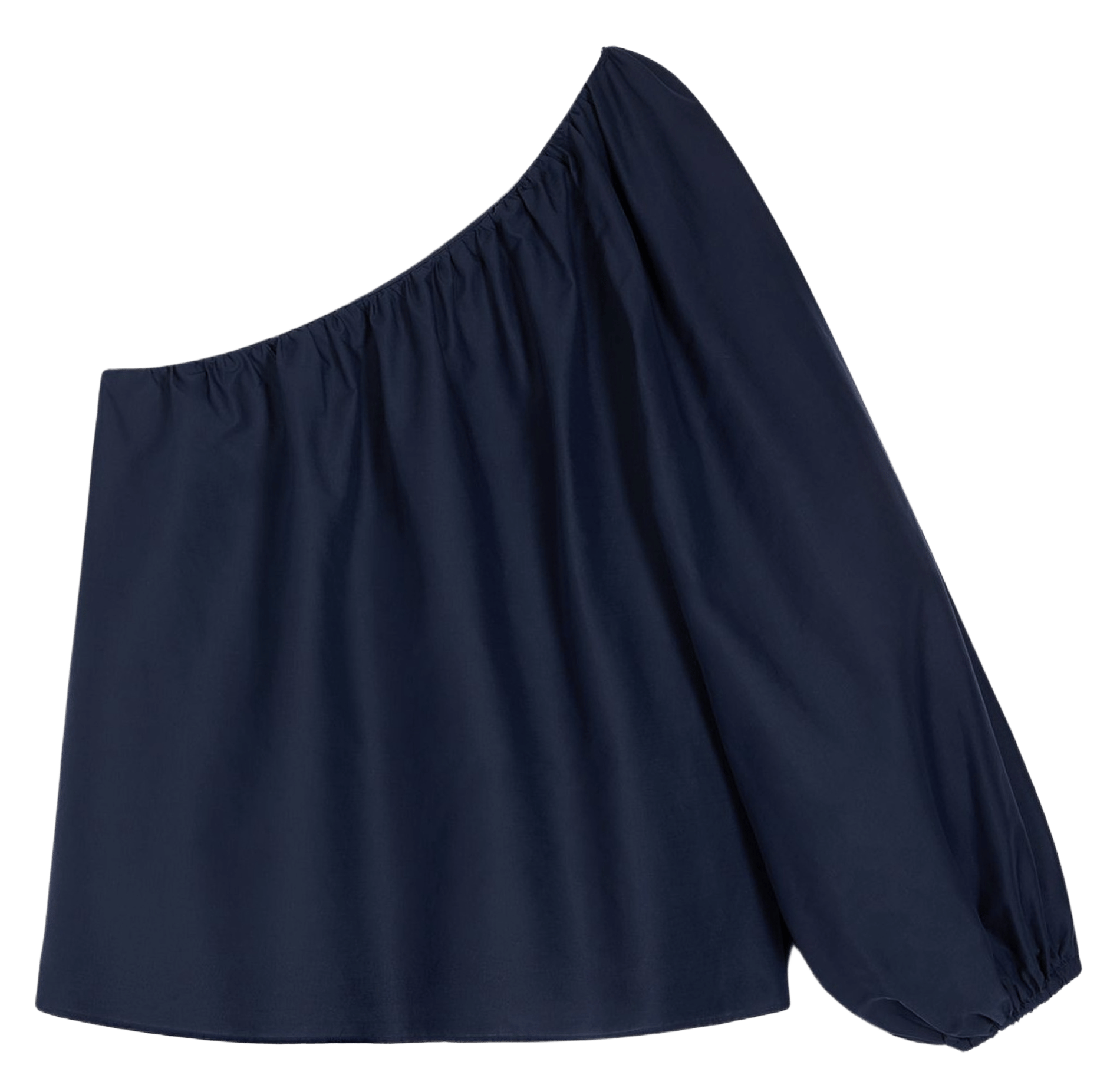 Blouse asymétrique ample unie VANESSA BRUNO Blue