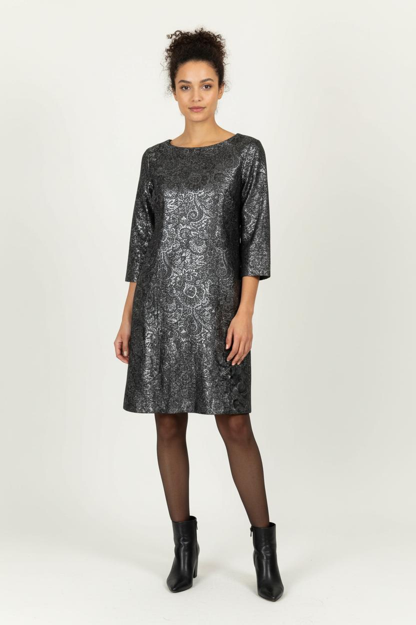 Robe courte & midi TARA JARMON - Seconde Main Gris