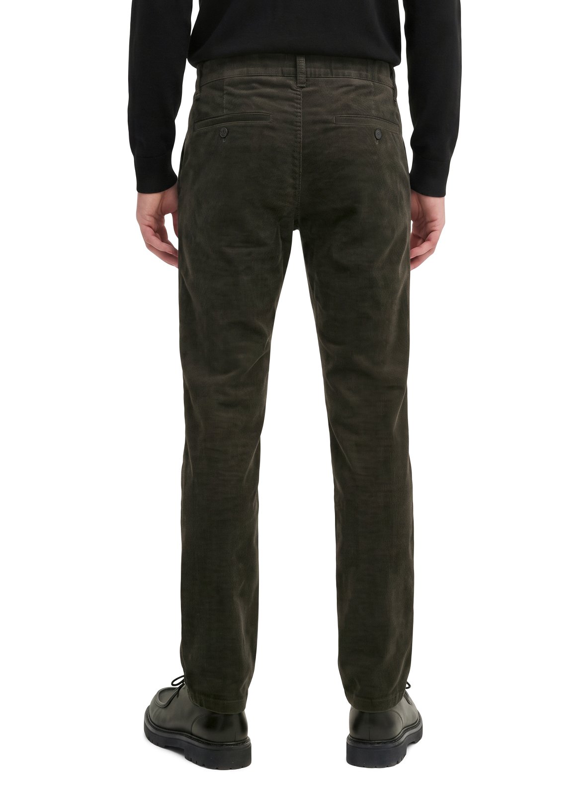Chino van corduroy MARC O'POLO Zwart
