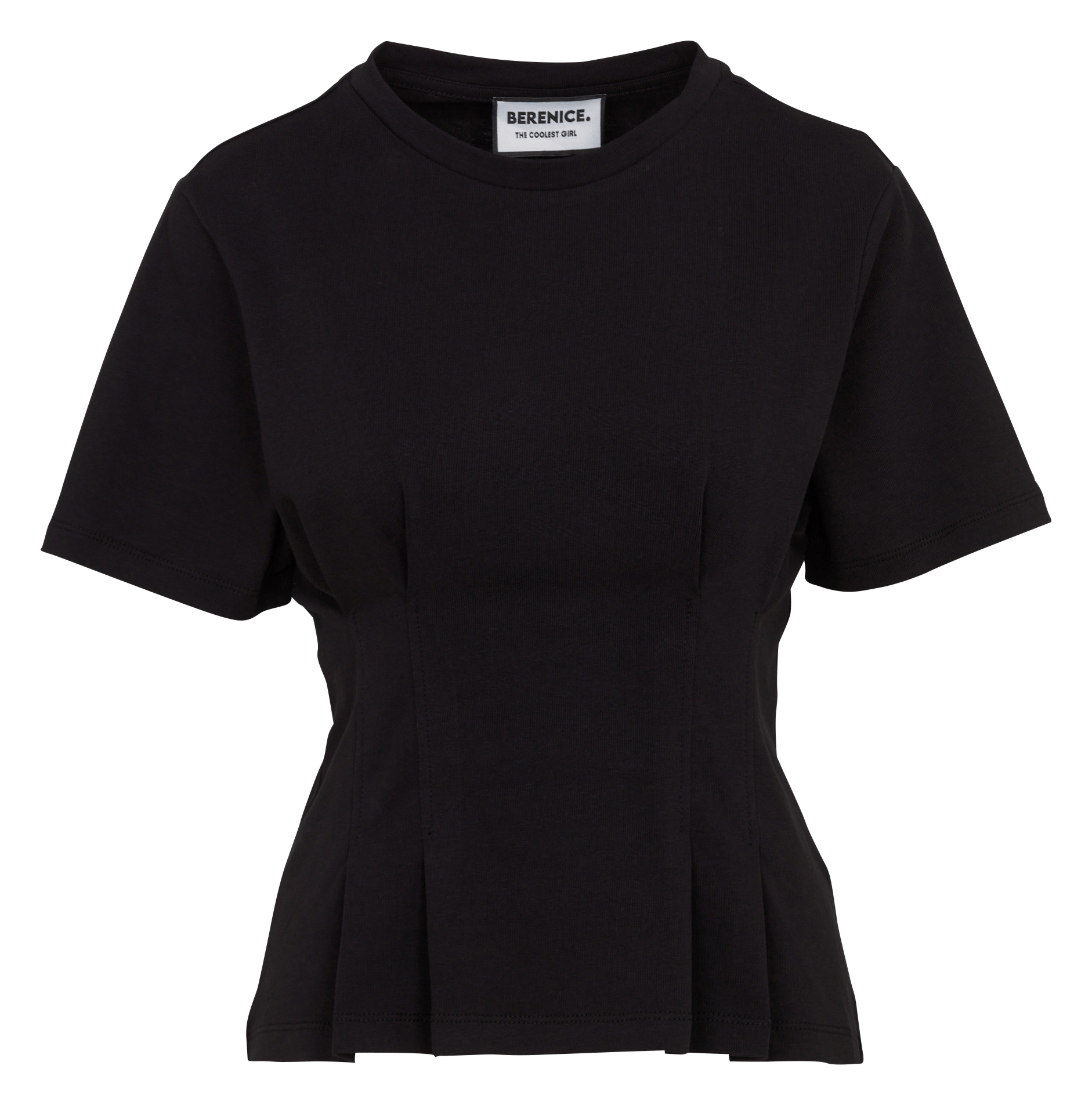 Tee-shirt cintrée en coton mélangé BERENICE