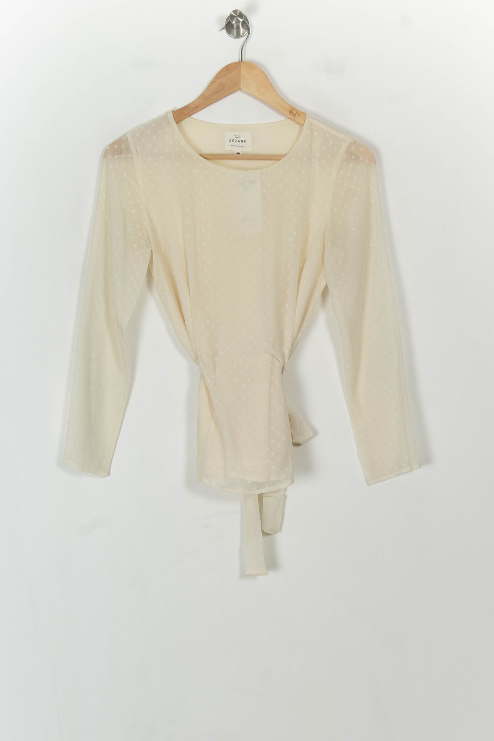 Blouse SEZANE - Seconde main Blanc