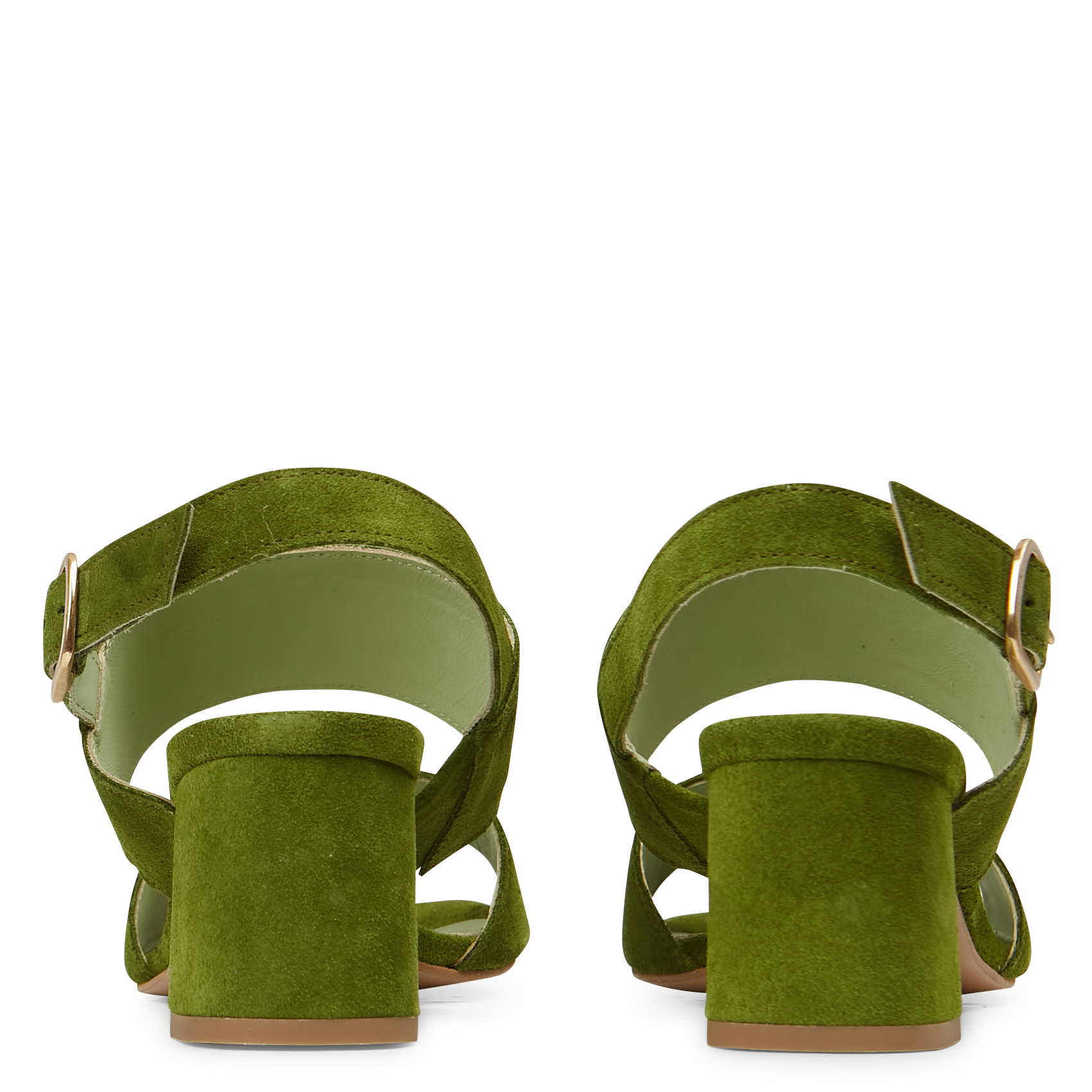 Sandales en cuir ANONYMOUS COPENHAGEN Vert