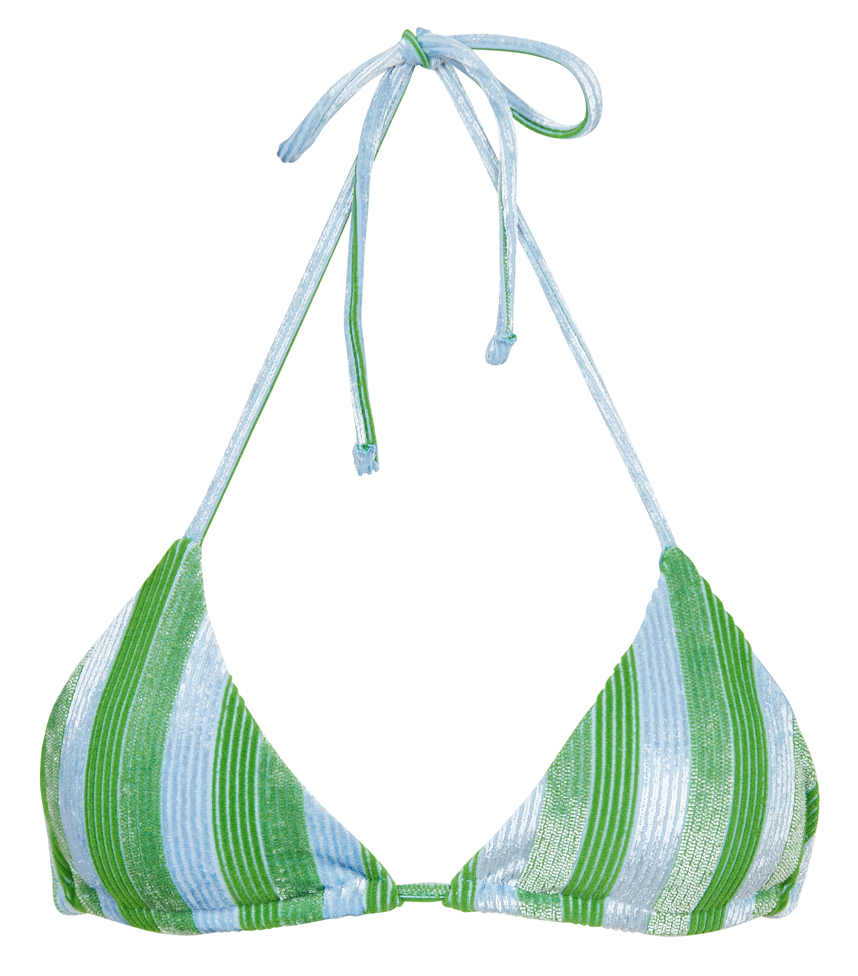 Haut de maillot de bain en velours côtelé ROBIN COLLECTION Multicolore