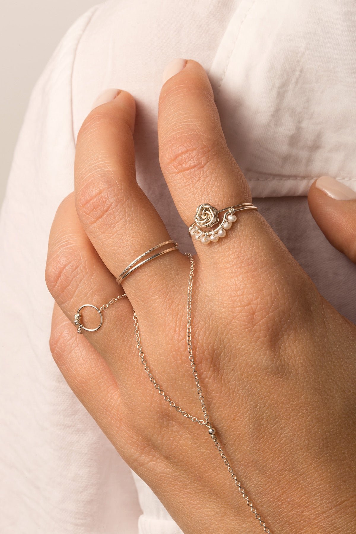 Silver ring YAY Silver