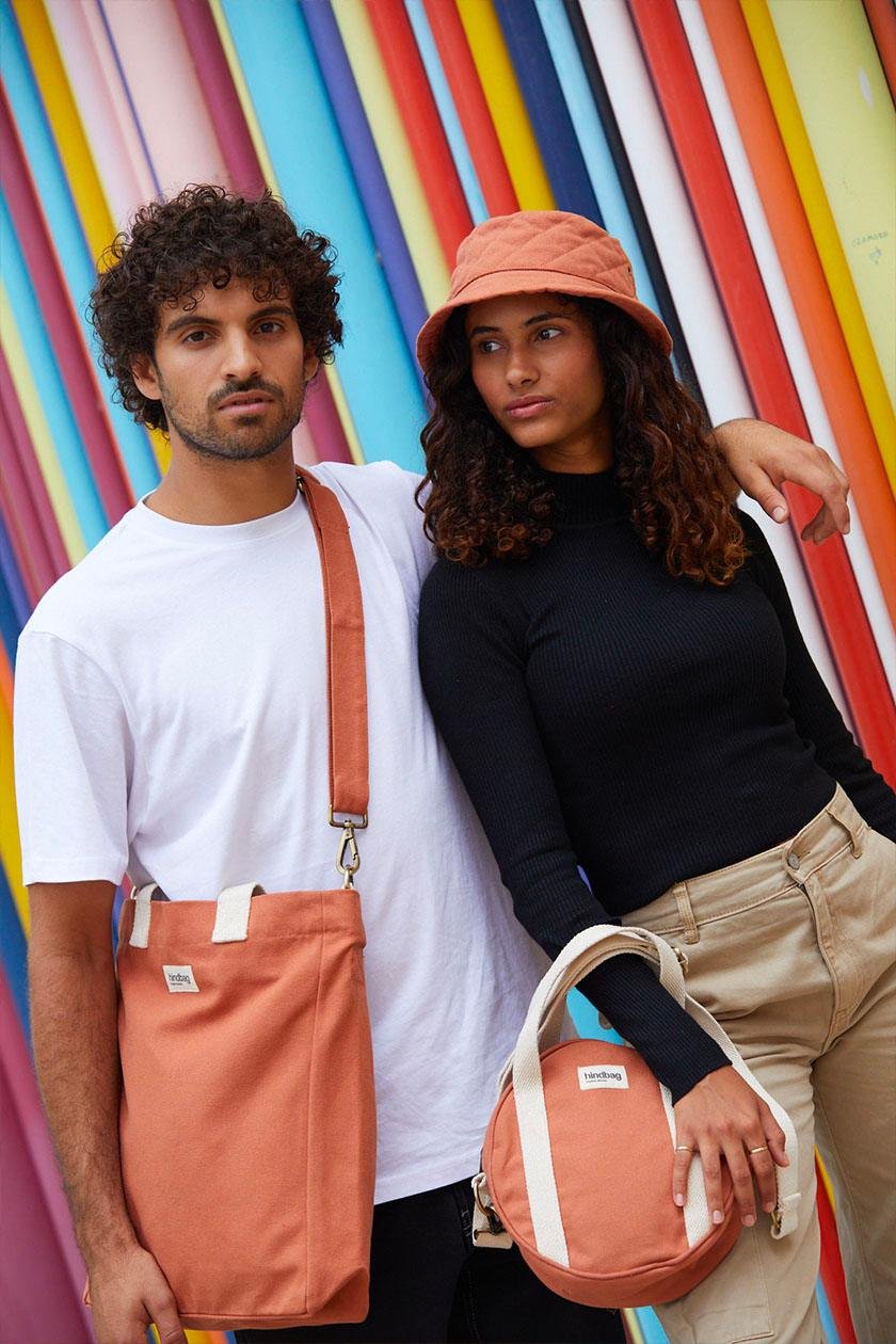 Cotton handbag Orange