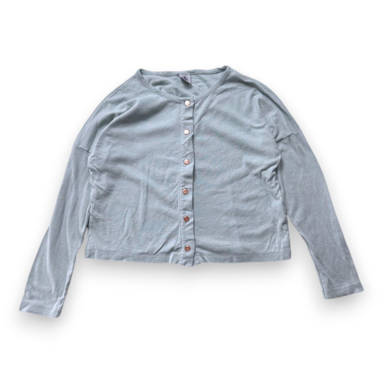 Blue kids t-shirt - 8 years PETIT BATEAU - Seconde Main Blue