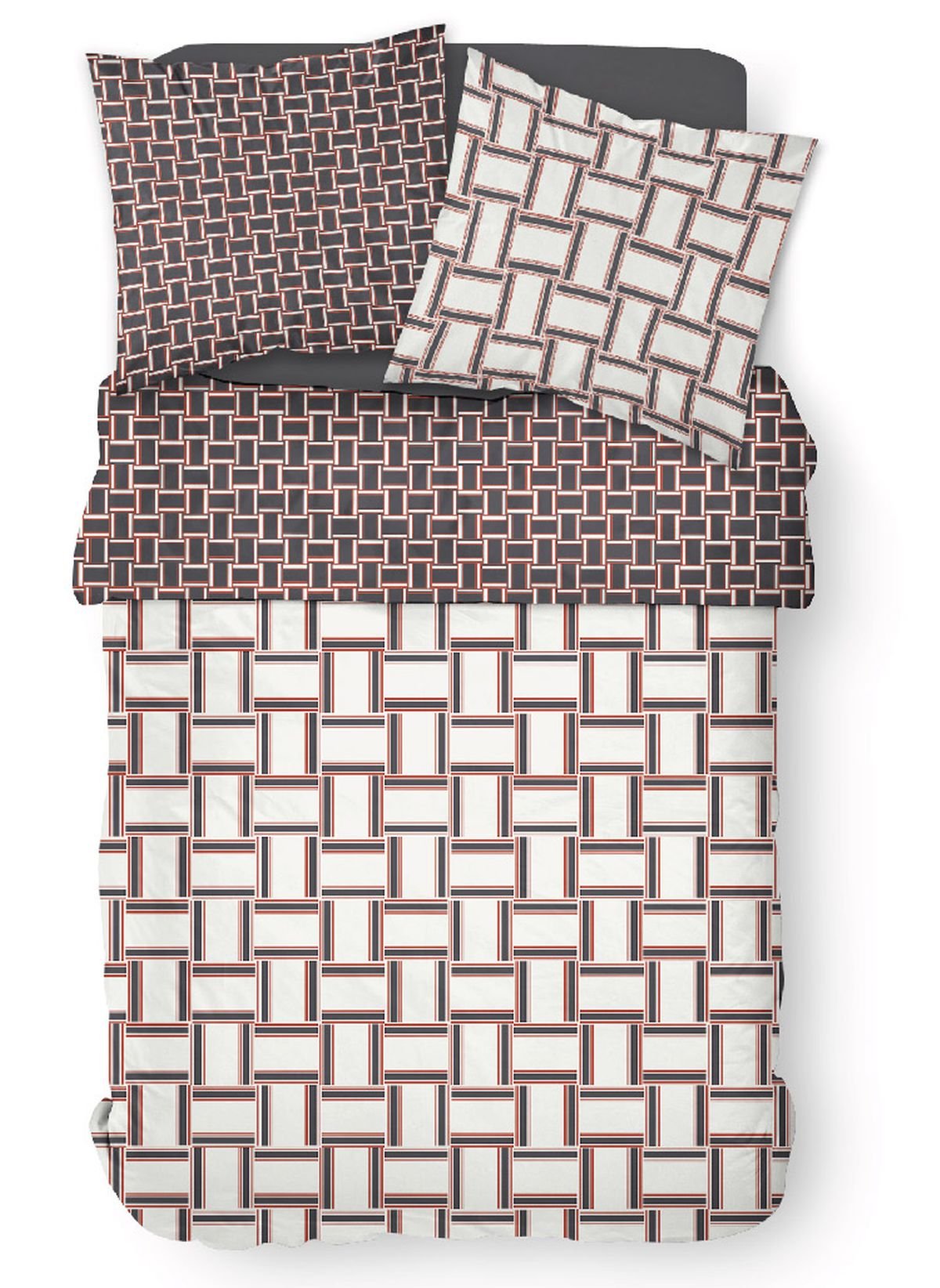 Cotton bedding set TODAY LINGE DE MAISON White