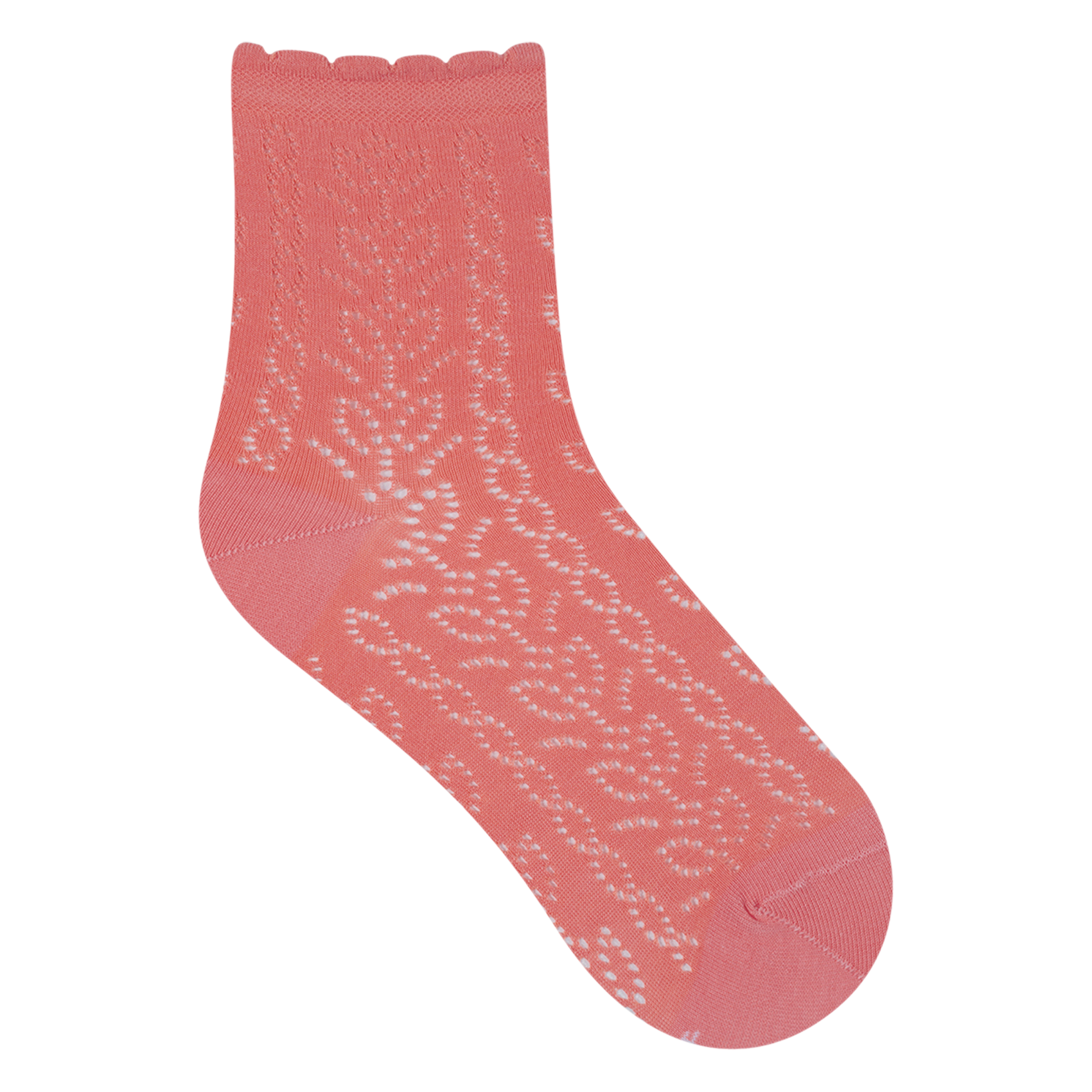 Cotton socks with logo BLEUFORET Orange