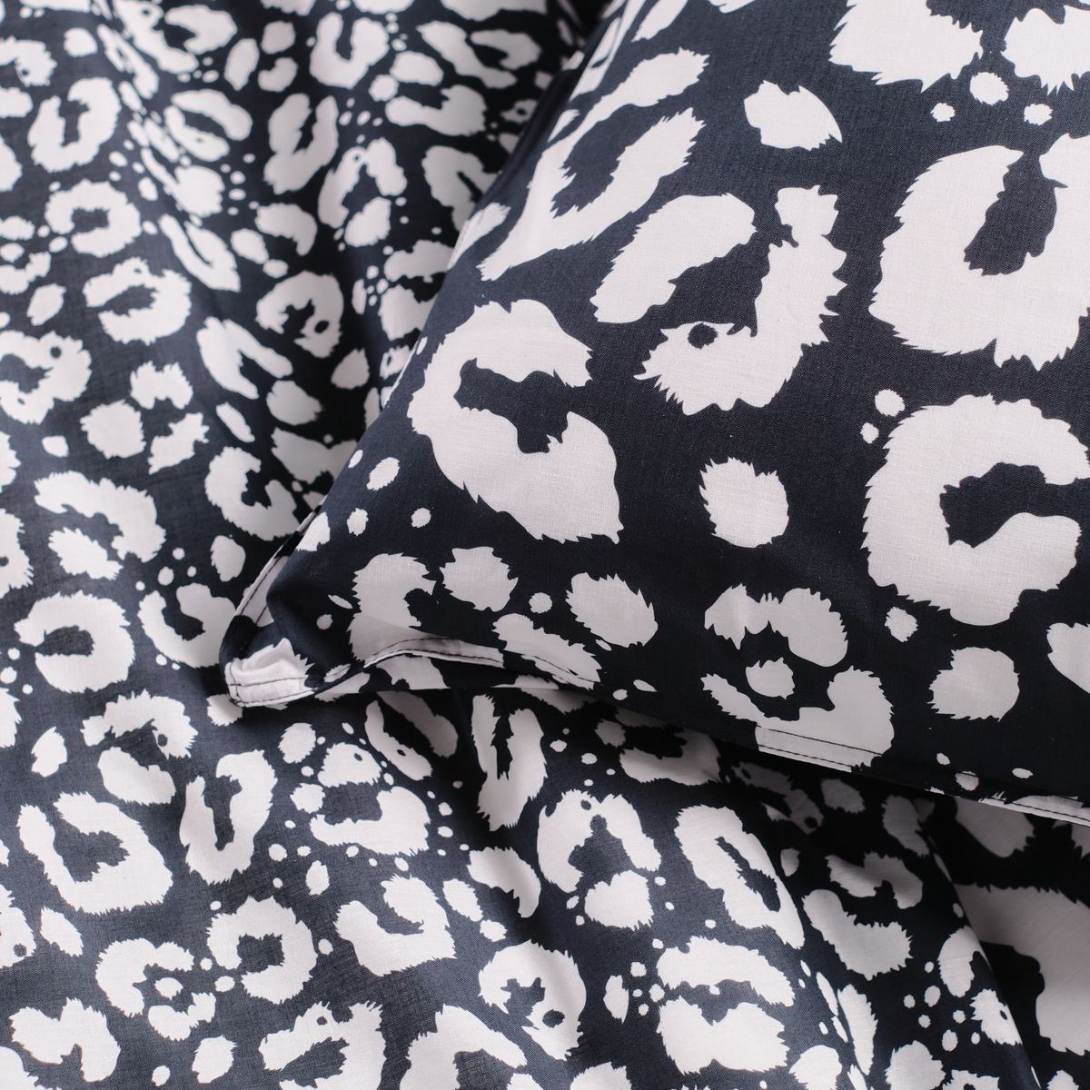 Cotton bedding set TODAY LINGE DE MAISON Black