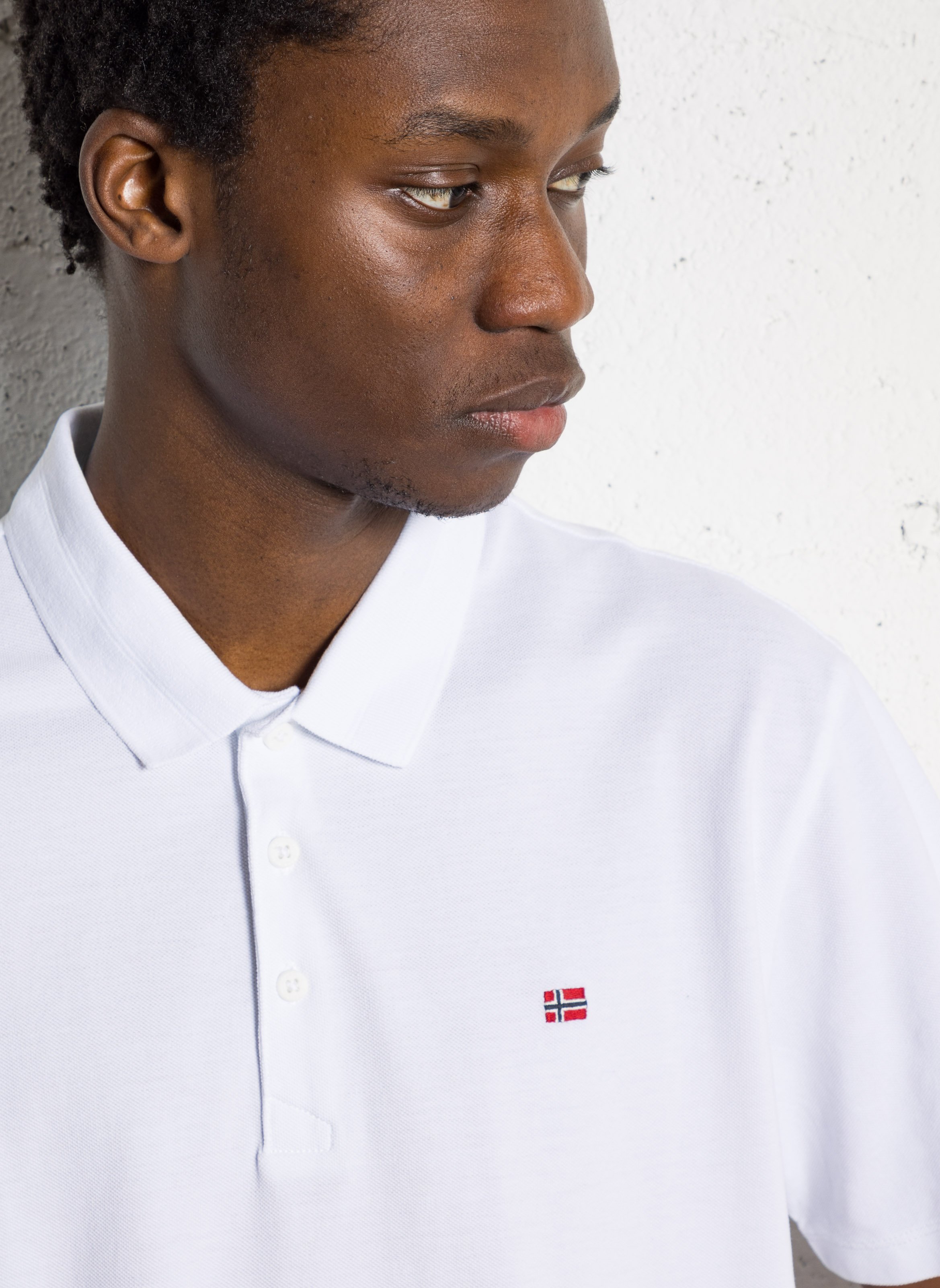 Polo en coton NAPAPIJRI Blanc