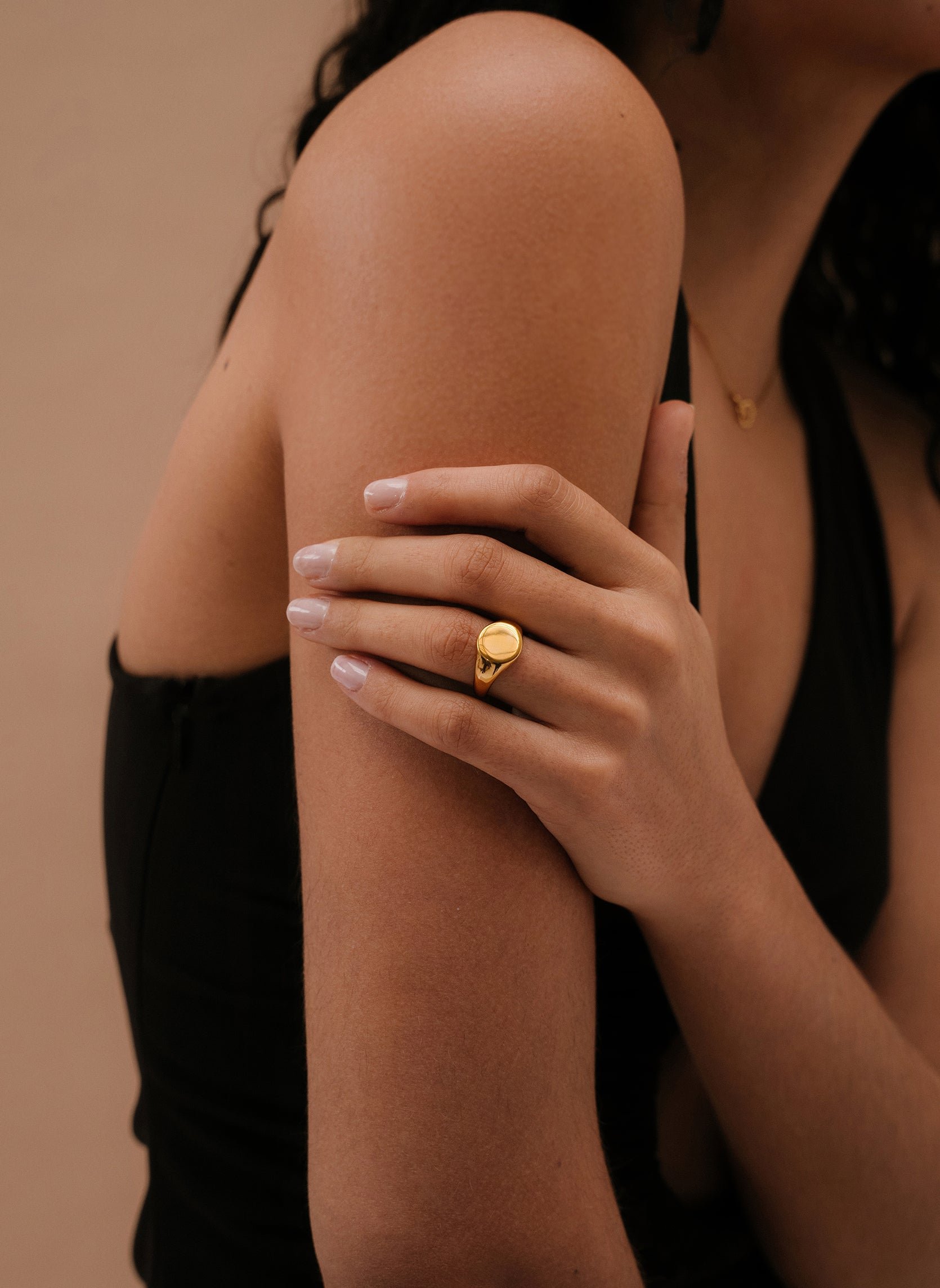 Wide Lirael ring AEC Paris Golden