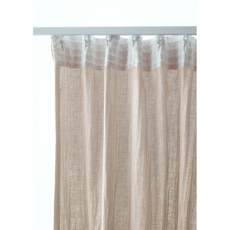 Blackout and Thermal Curtains L'EFFET PAPILLON Beige