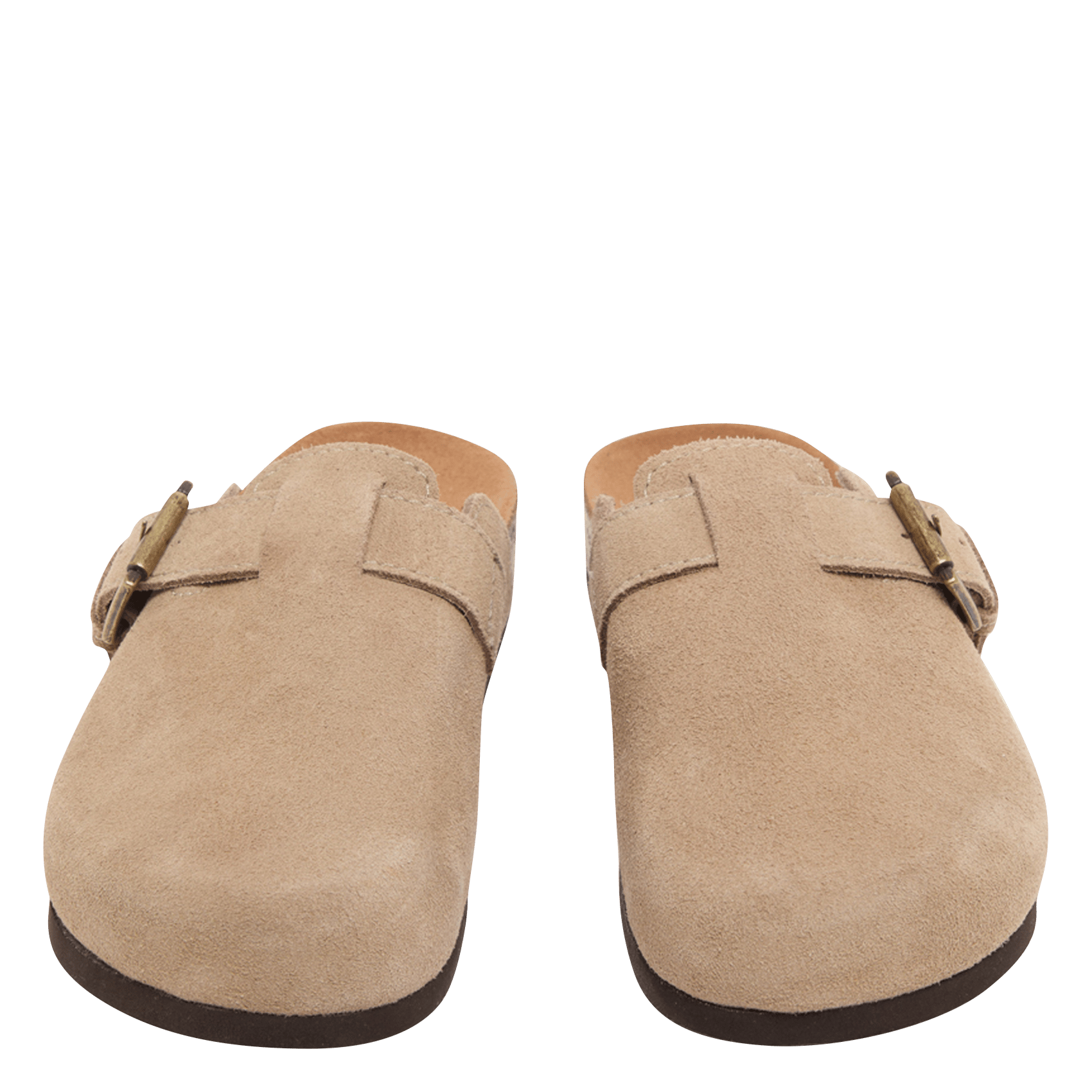 Mules en cuir JONAK Marron