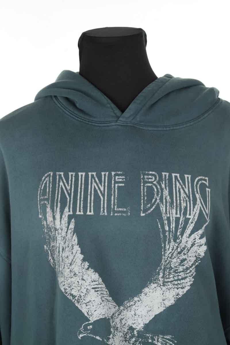 Cotton sweater ANINE BING - Seconde Main Green