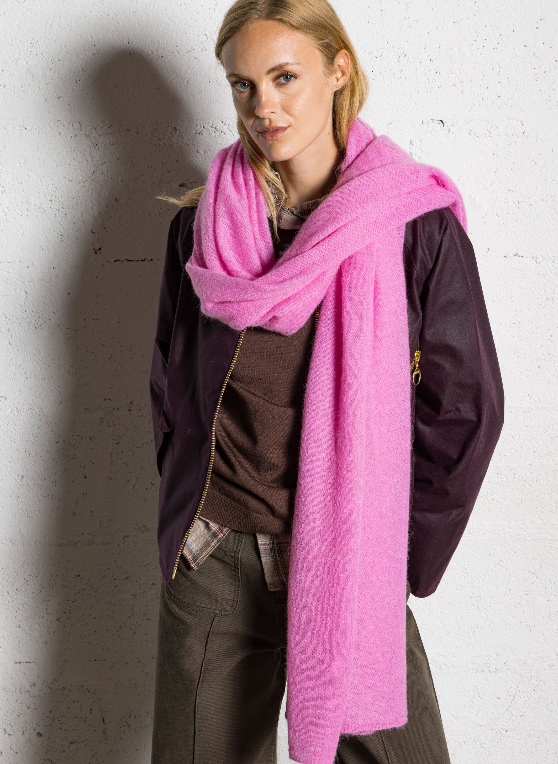 Echarpe en laine mélangée DES PETITS HAUTS