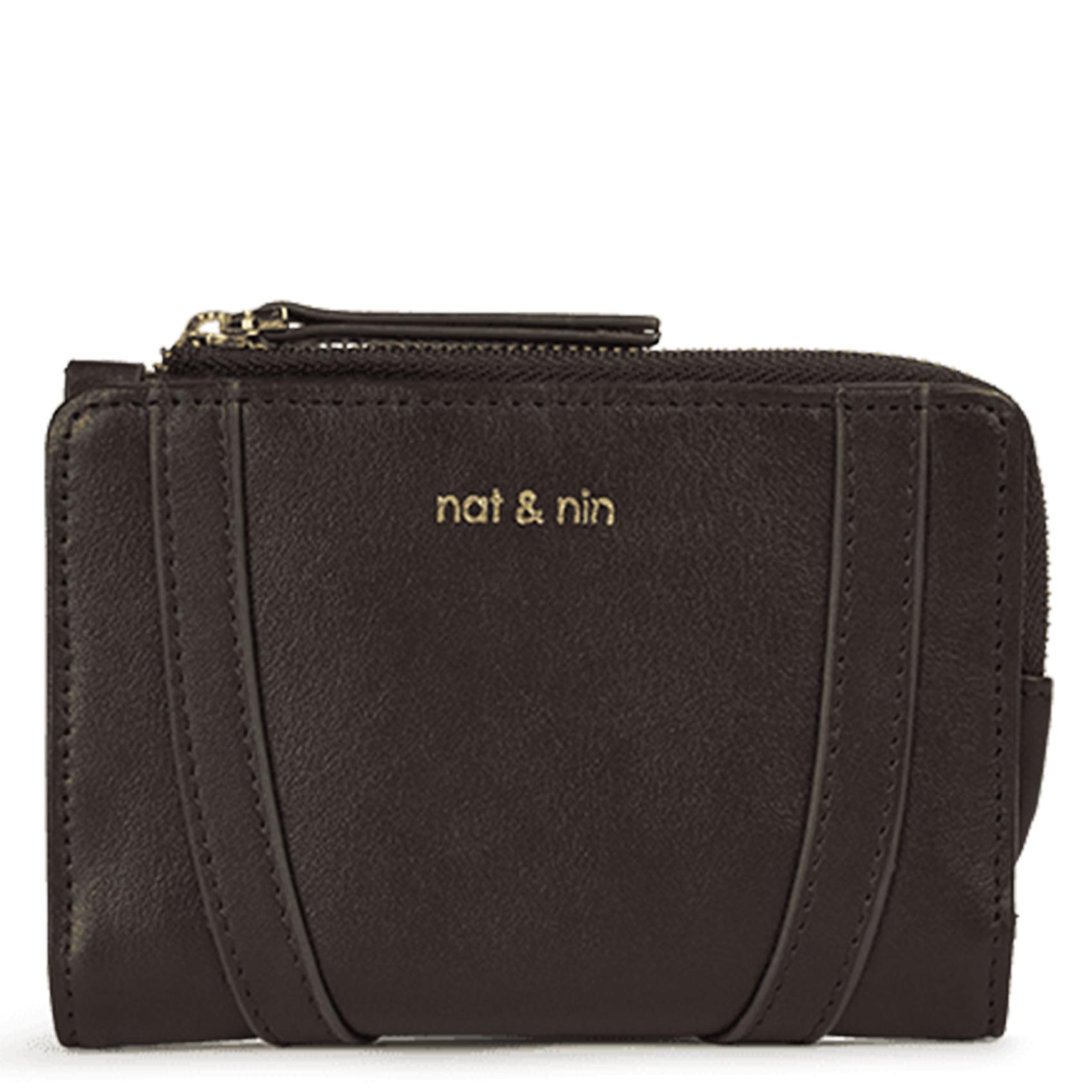 Portefeuille en cuir  NAT & NIN