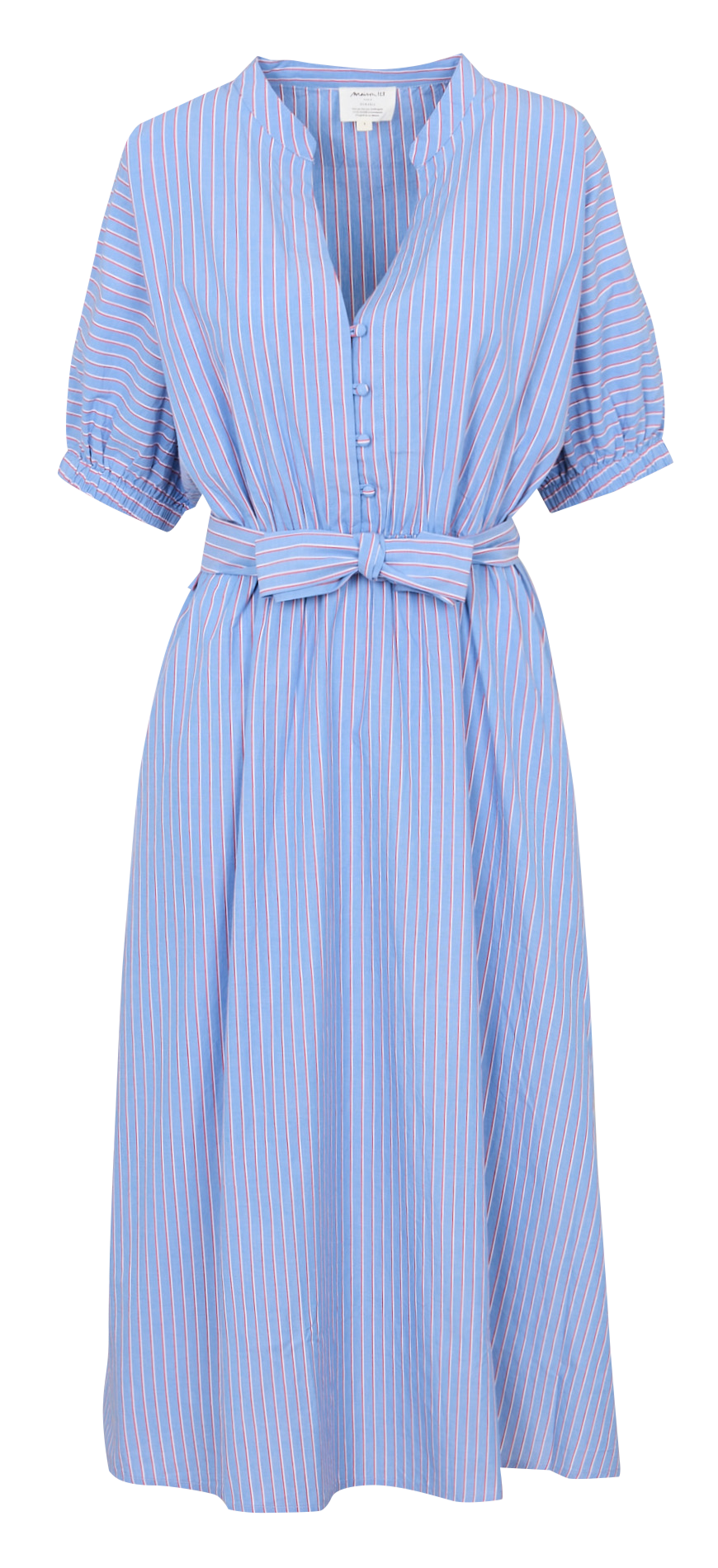 Robe cintrée en coton MAISON 123 Bleu