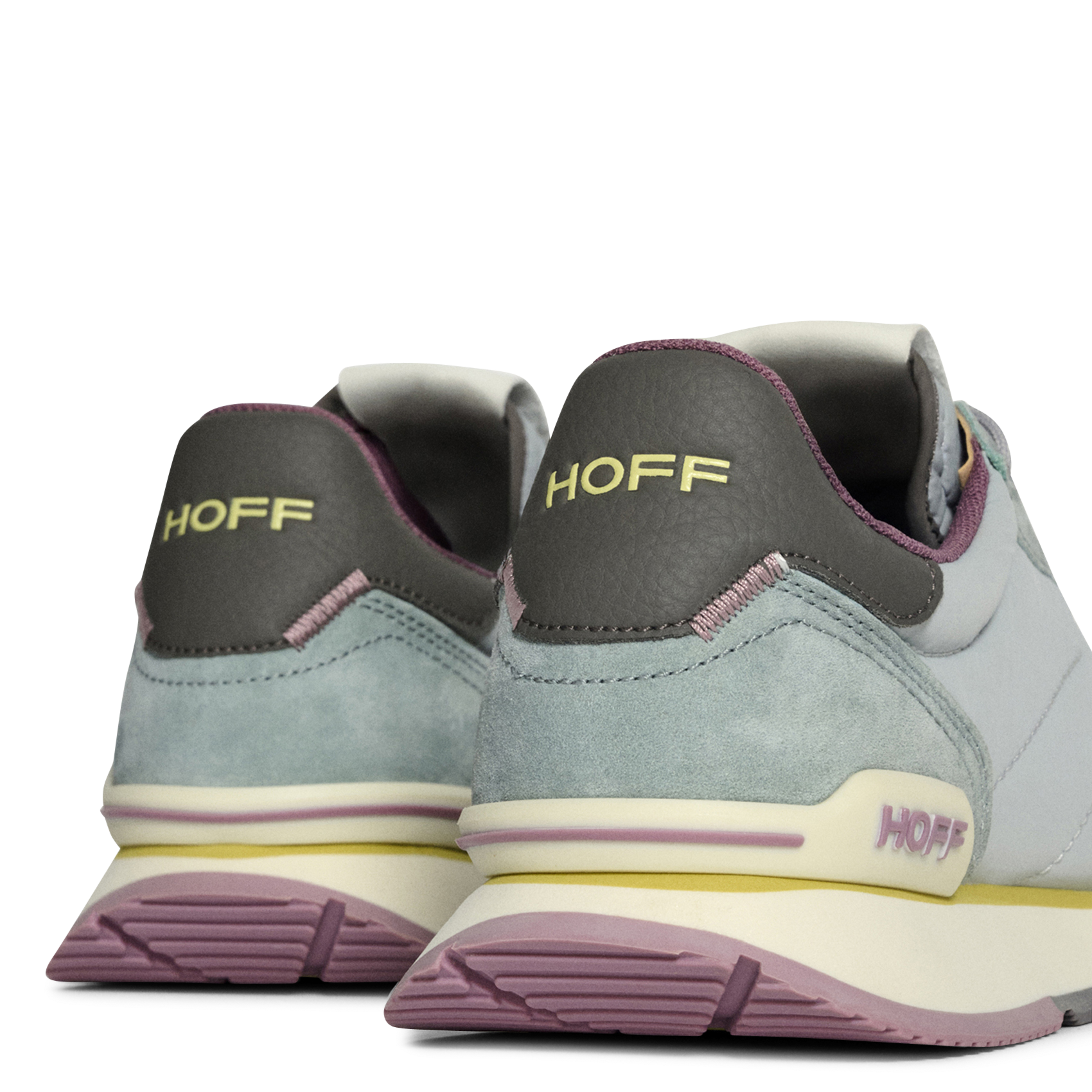 Baskets basses bi matière HOFF Bleu