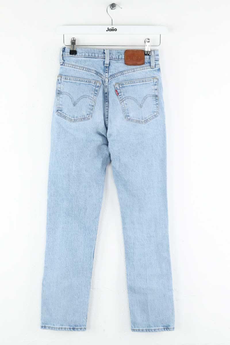 501? straight cotton jeans LEVI'S - Seconde main Blue