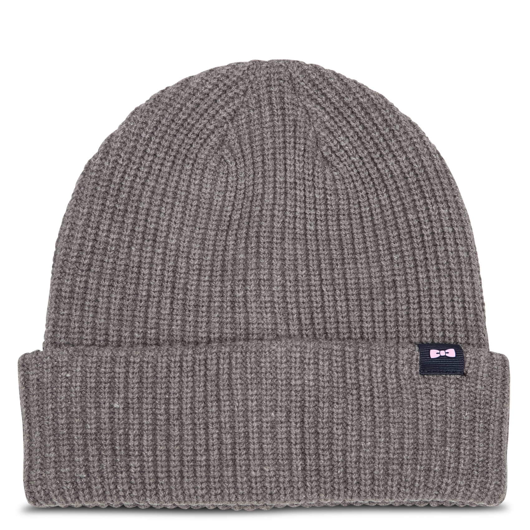 Plain reversible beanie EDEN PARK Grey