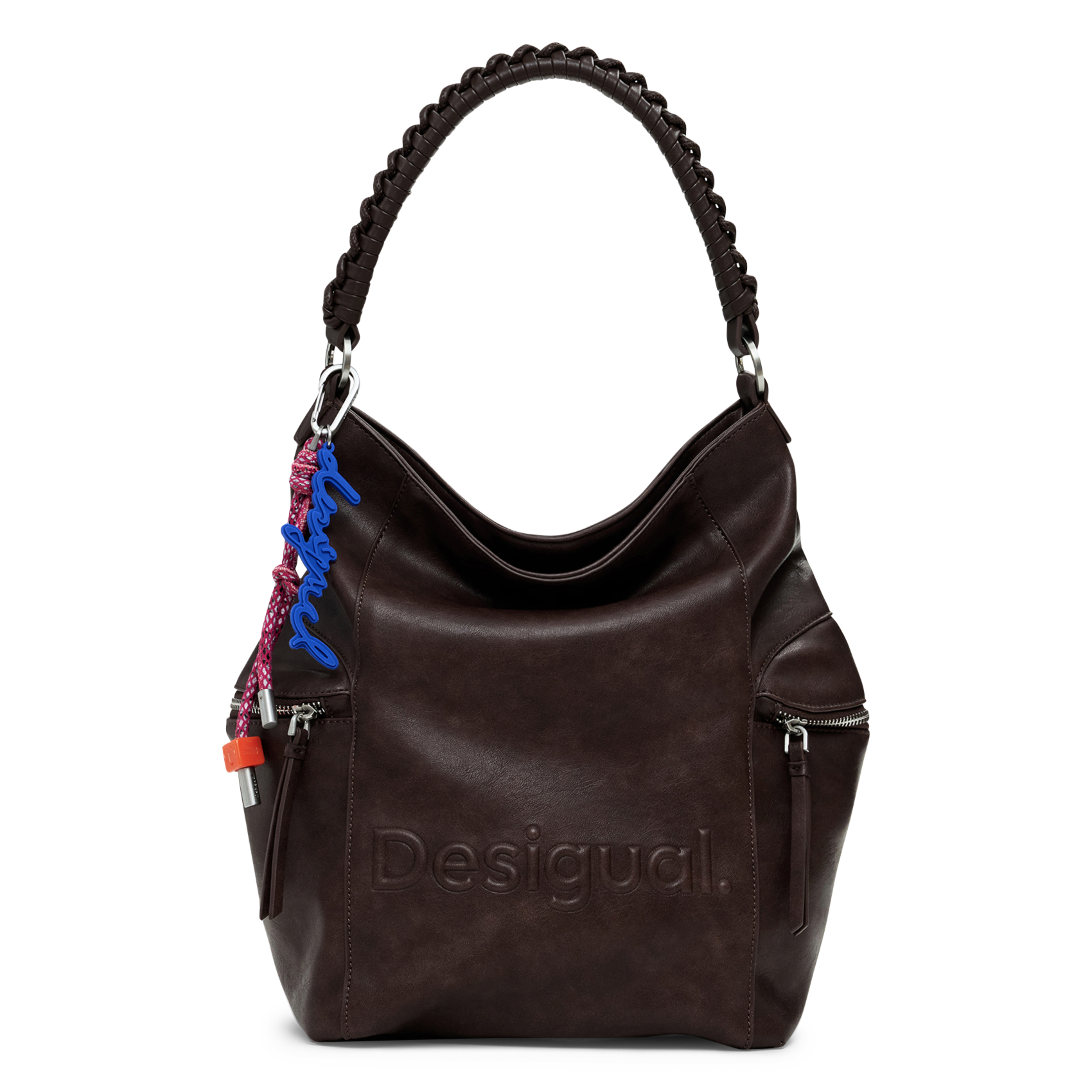 Rucksack aus Kunstleder DESIGUAL Braun