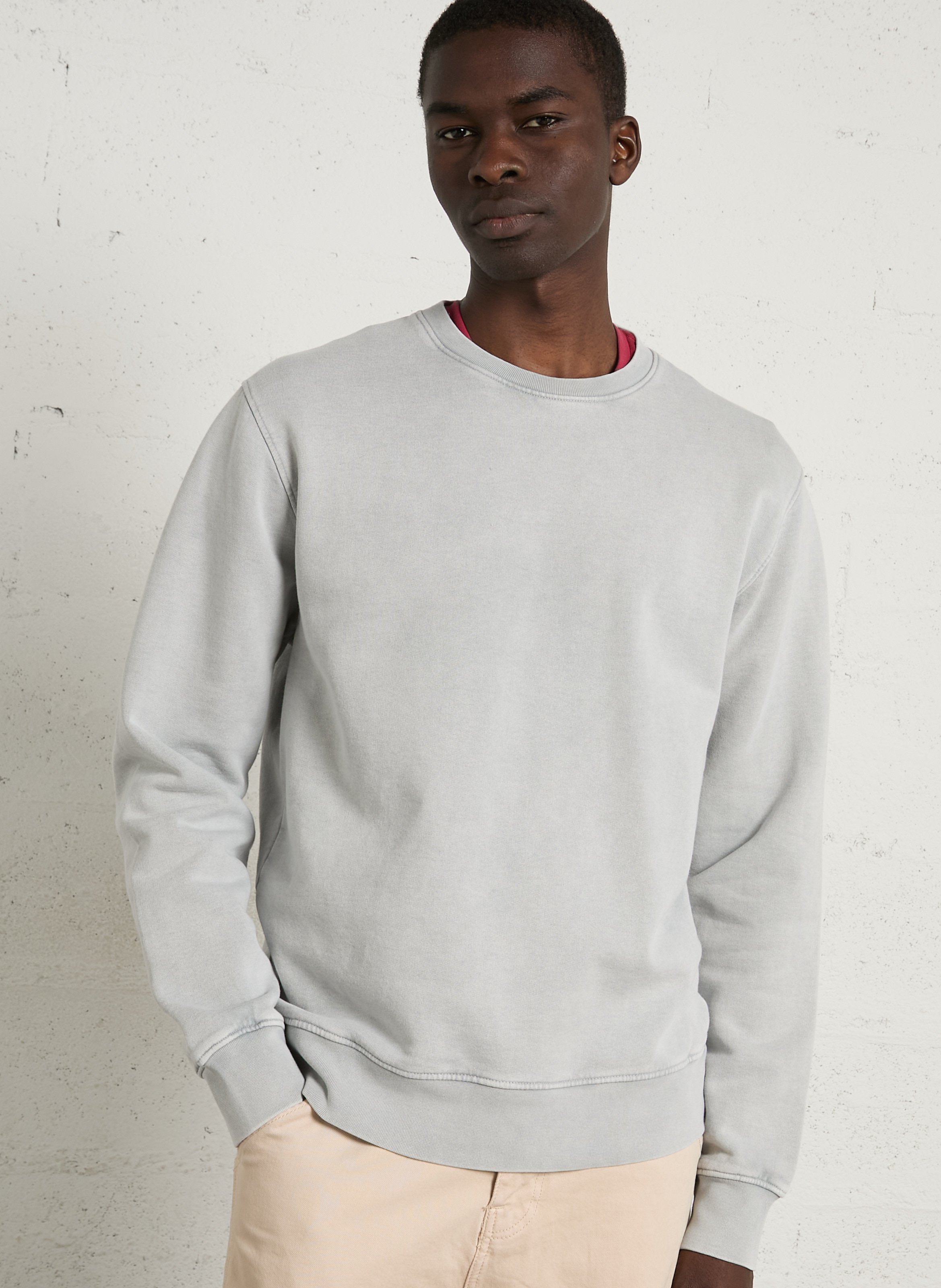 Rundhals-Sweatshirt aus Bio-Baumwolle, Regular Fit COLORFUL STANDARD