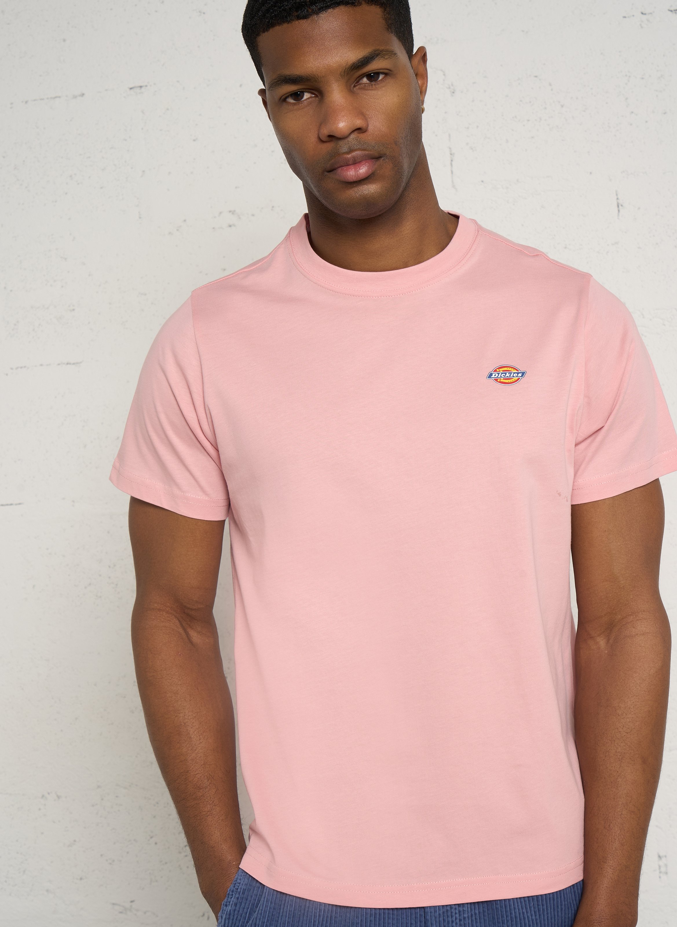 Aansluitend T-shirt met korte mouwen DICKIES Roze
