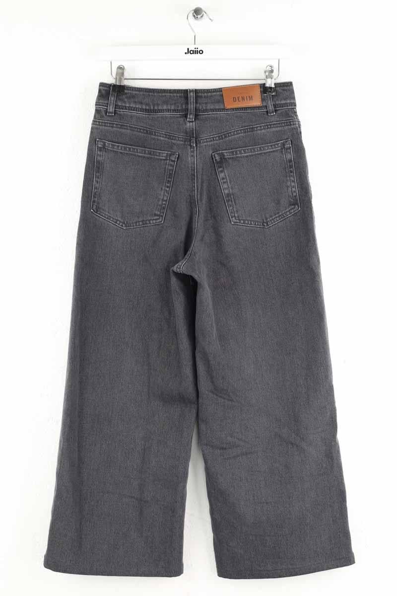 Straight cotton-blend pants SEZANE - Seconde main Grey