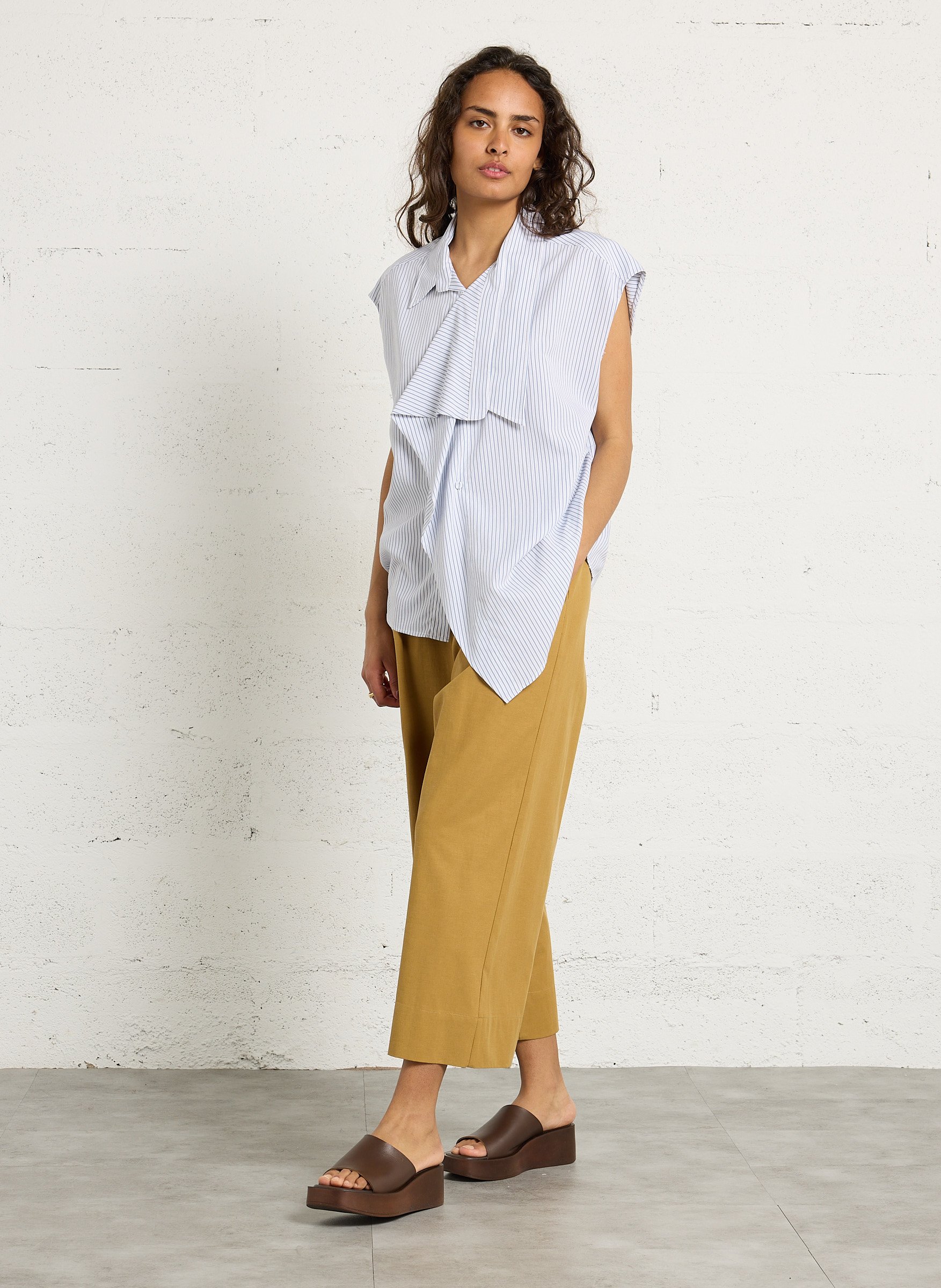 Alive striped shirt MARGAUX LONNBERG Blue