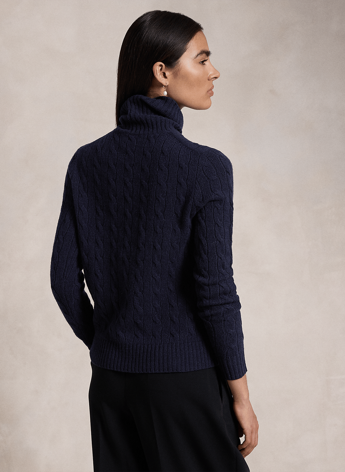 Coltrui - wolblend met kasjmier | Blauw POLO RALPH LAUREN Dames