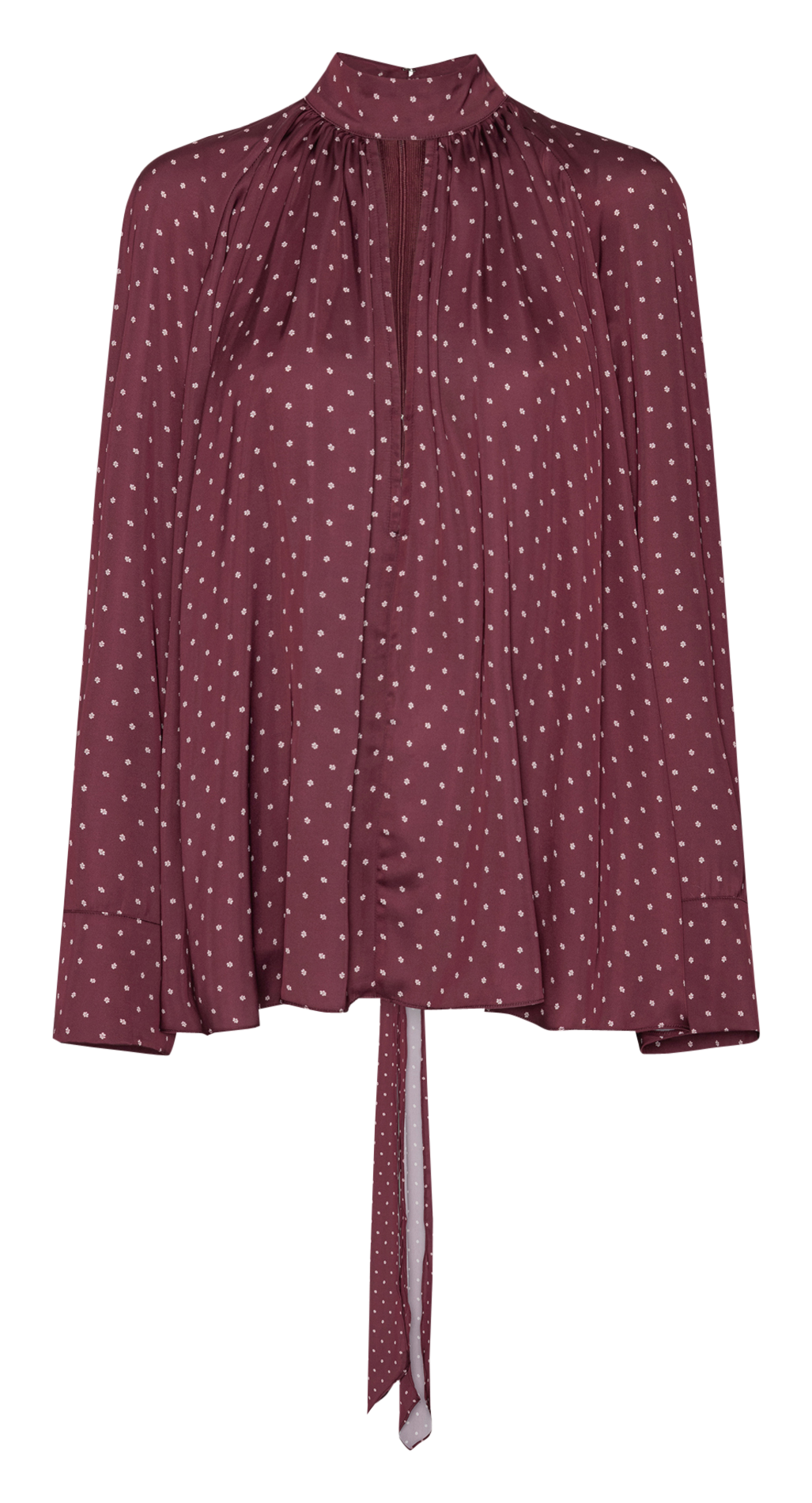 Polka dot blouse ROTATE Red