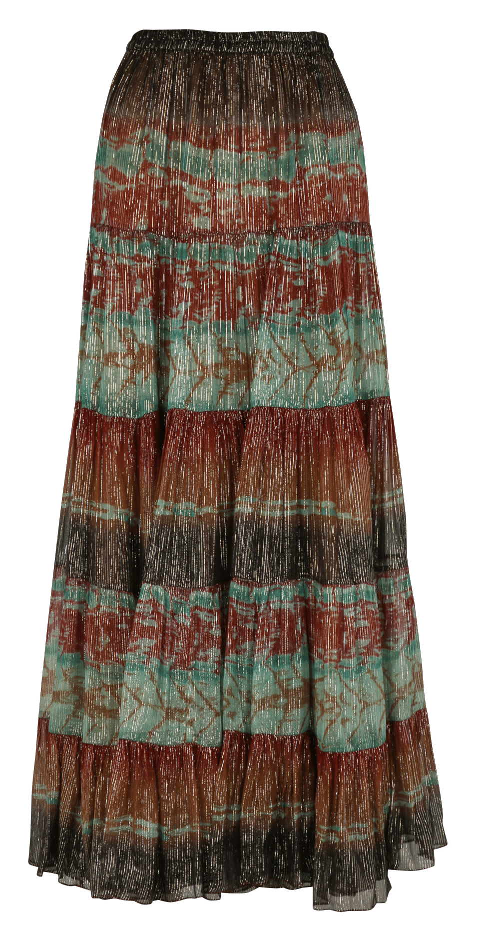 Halflange rok met print MES DEMOISELLES Veelkleurig