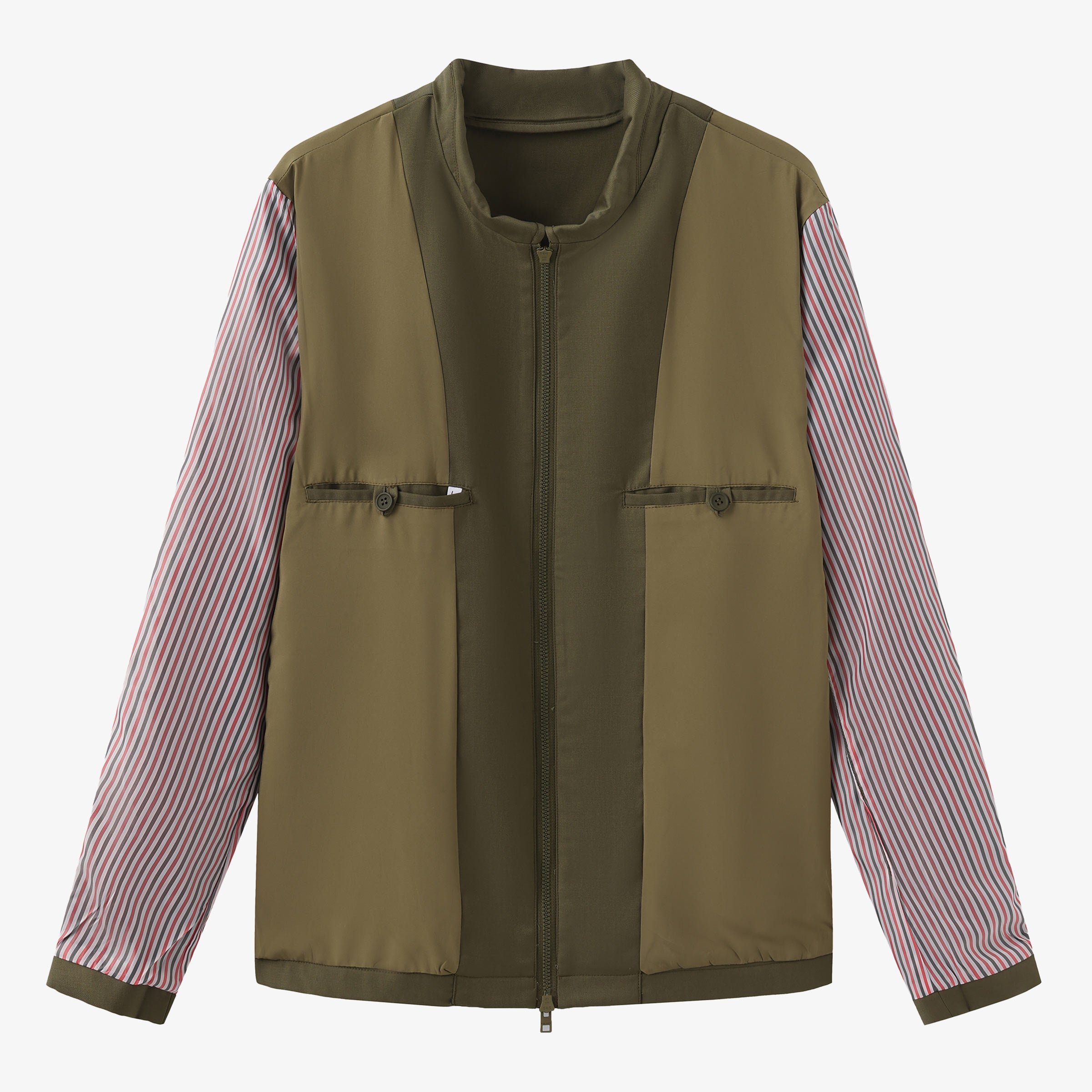 Solid Delta Jacket SERGE BLANCO Khaki