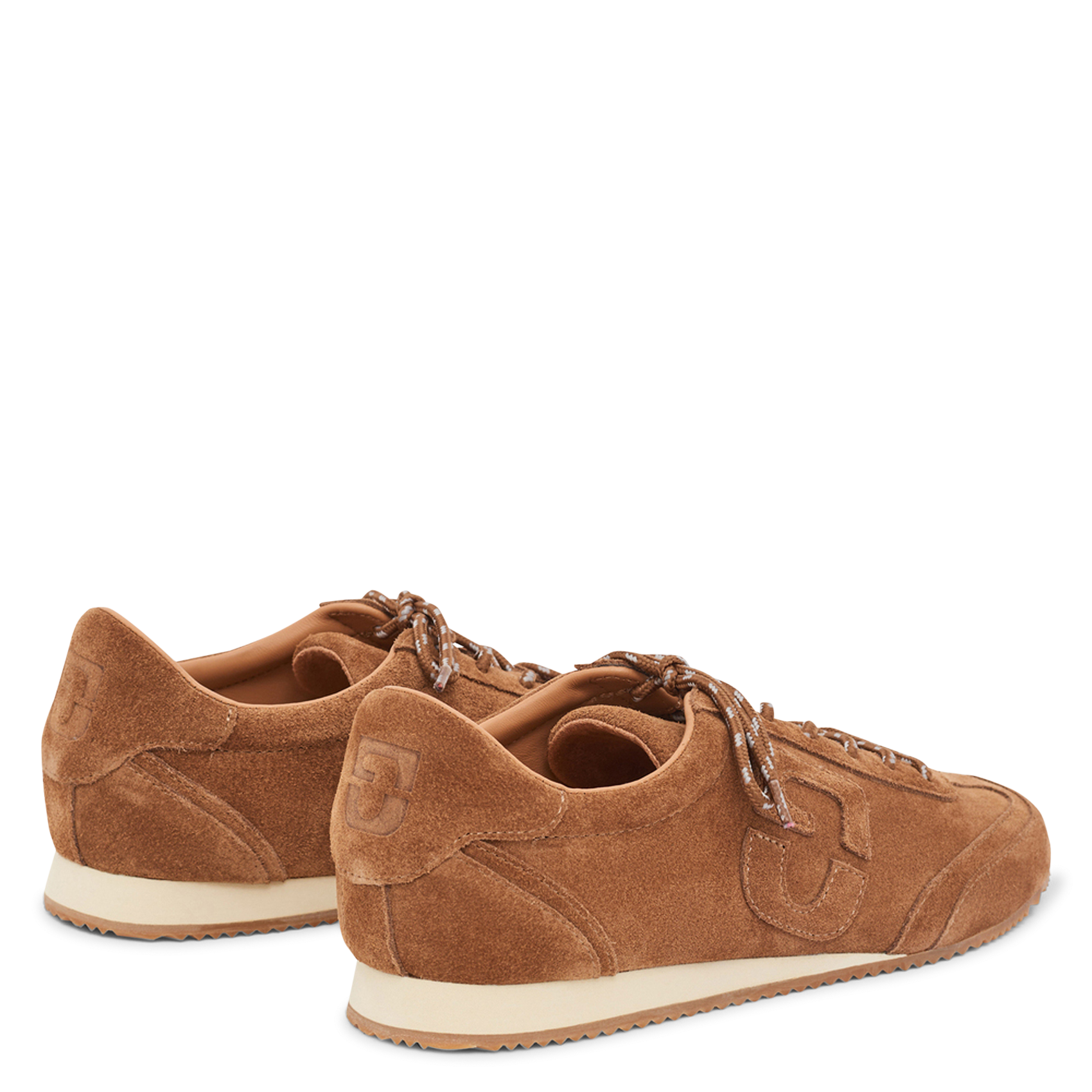 Low-top leather trainers GERARD DAREL Brown