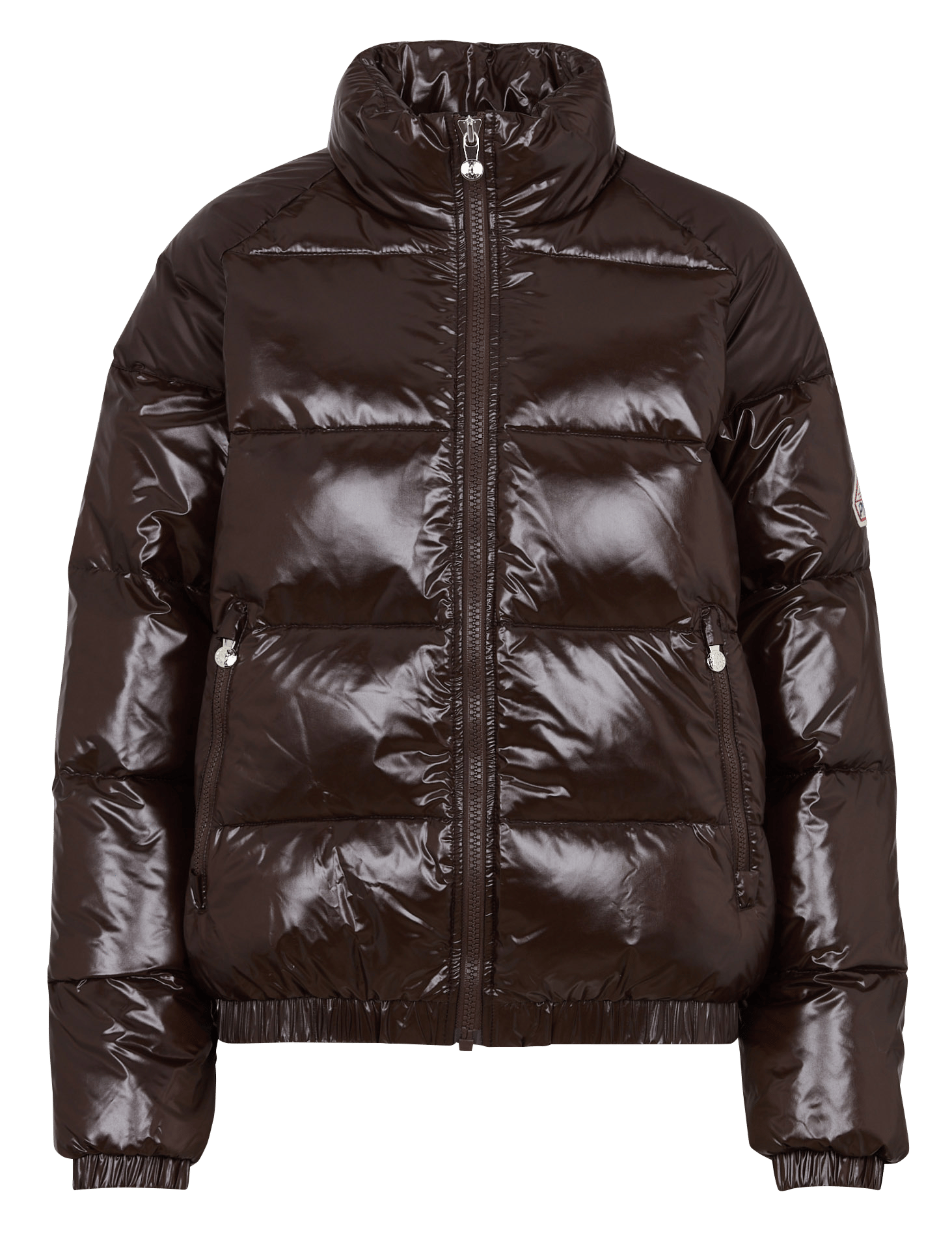 Doudoune col montant PYRENEX Marron
