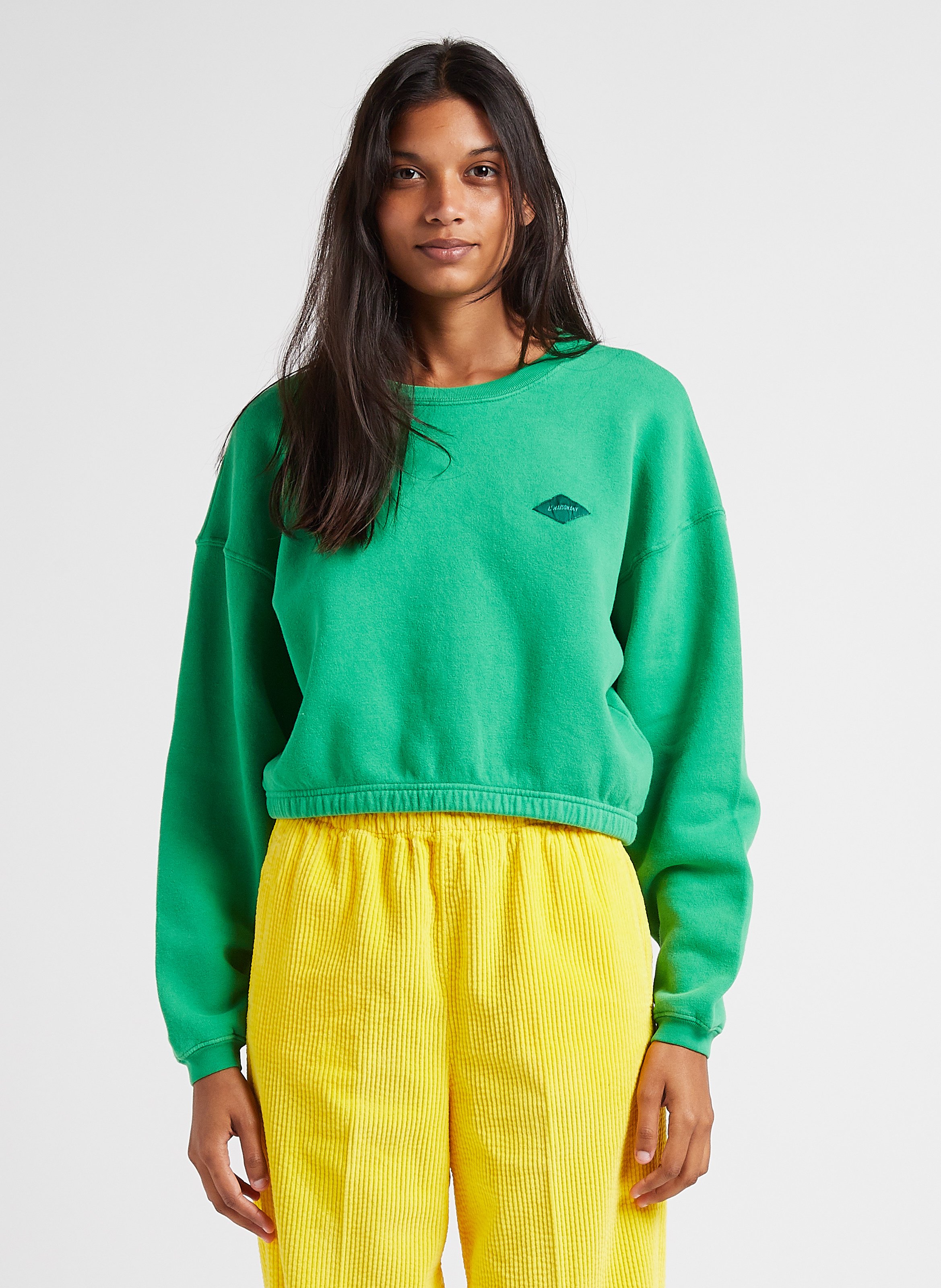 Sweat Col Rond Pour Femme - Couleur Unie - Confortable Pour L'automne Et L'hiver 2025 - 5