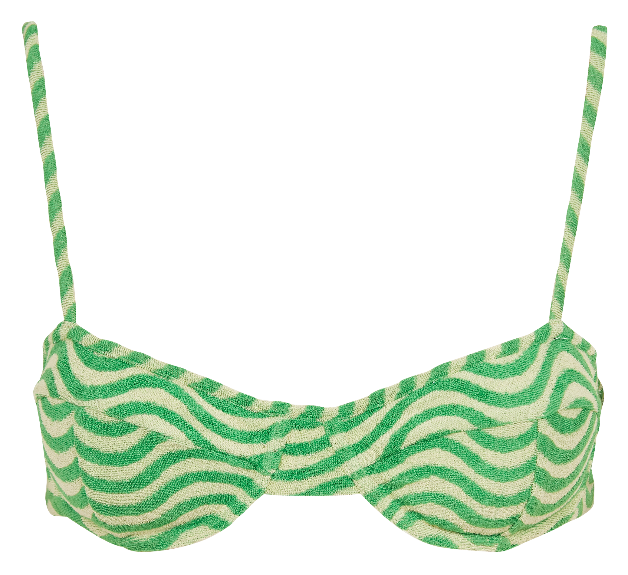 Haut de maillot balconnet en éponge  ROBIN COLLECTION Multicolore