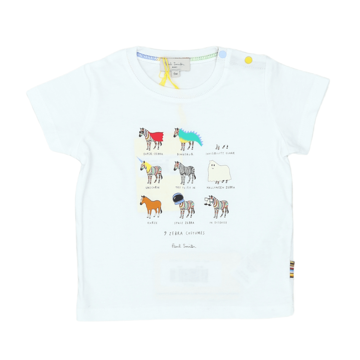 White baby T-shirt - 6 months PAUL SMITH - Seconde main White