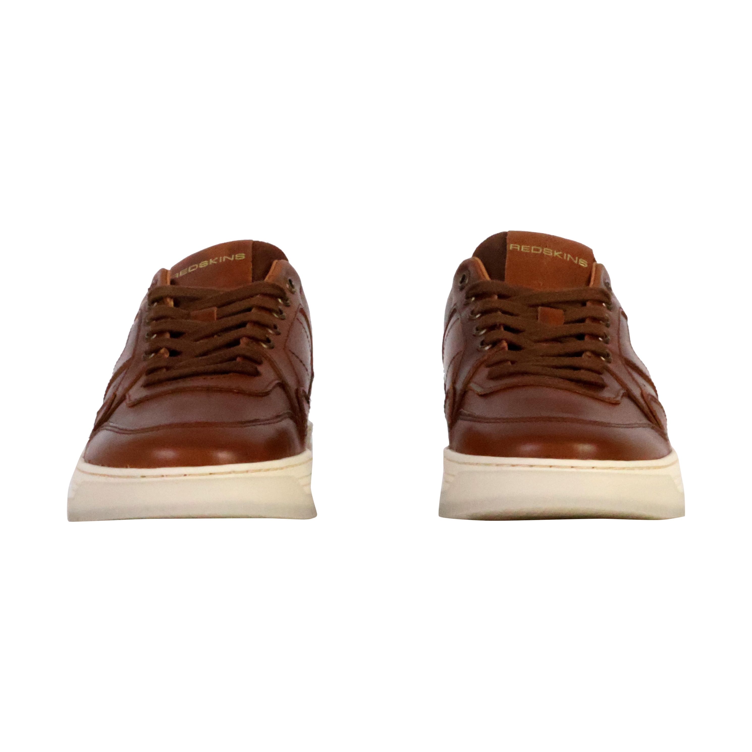 Zenica leather basket REDSKINS Brown