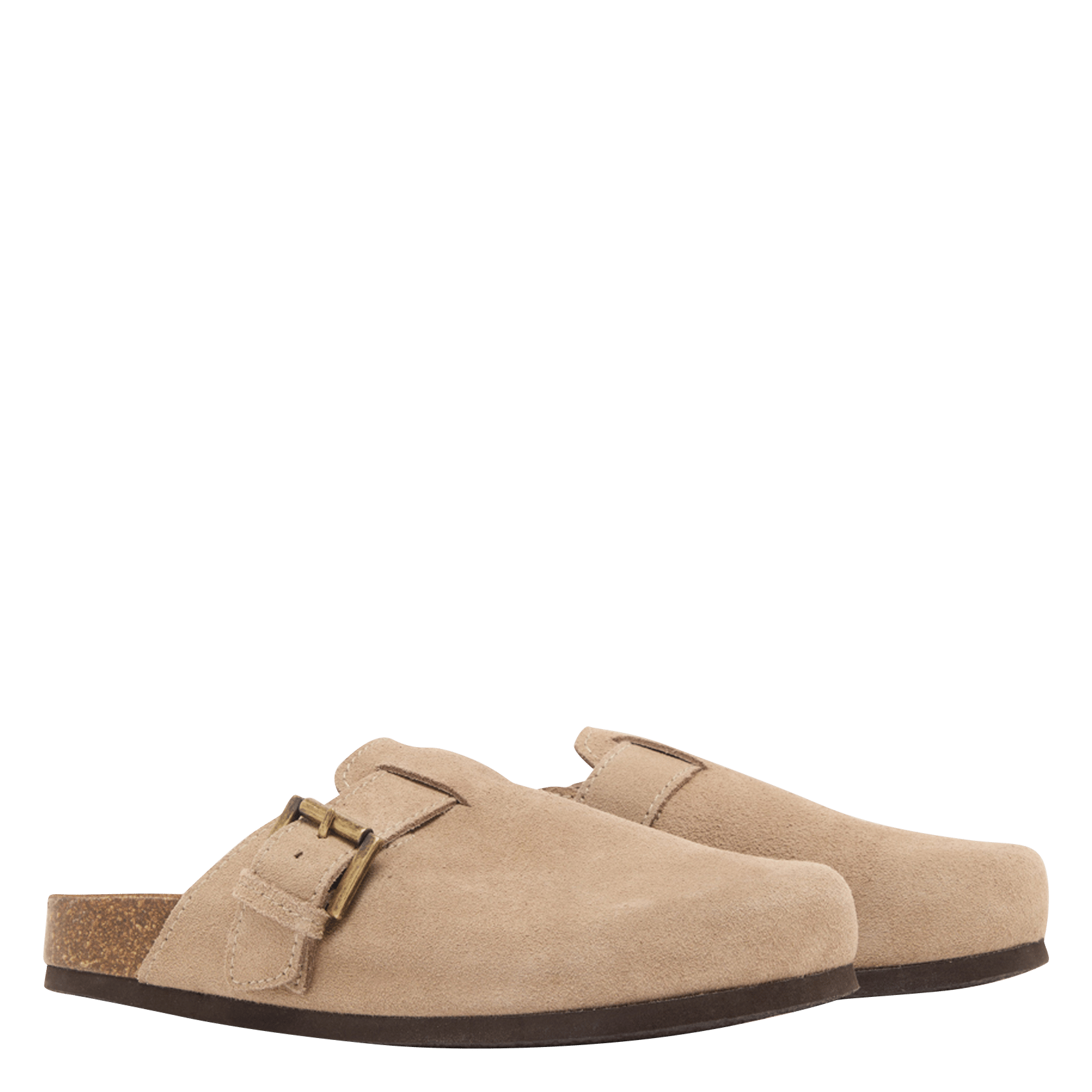 Mules en cuir JONAK Marron