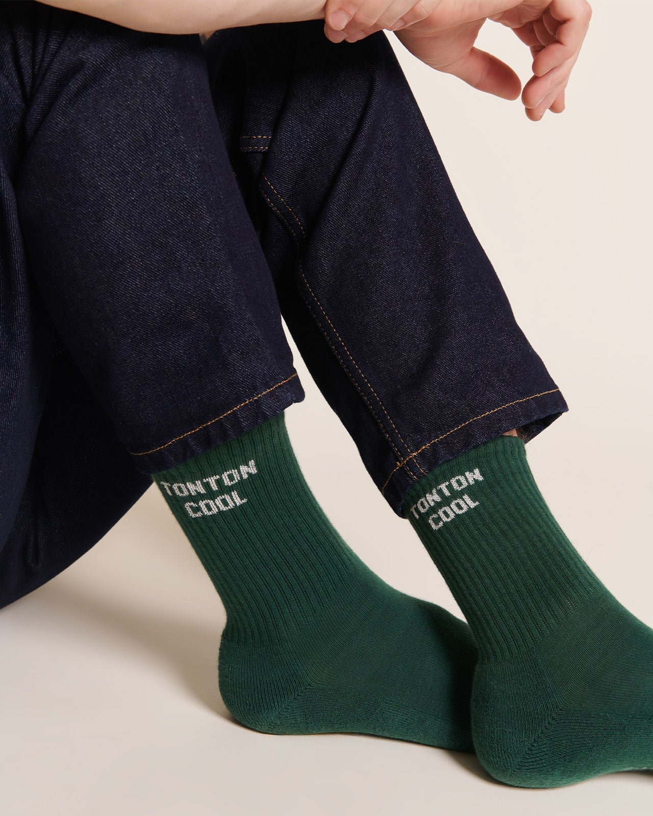Les chaussettes tonton cool EMOI EMOI Green