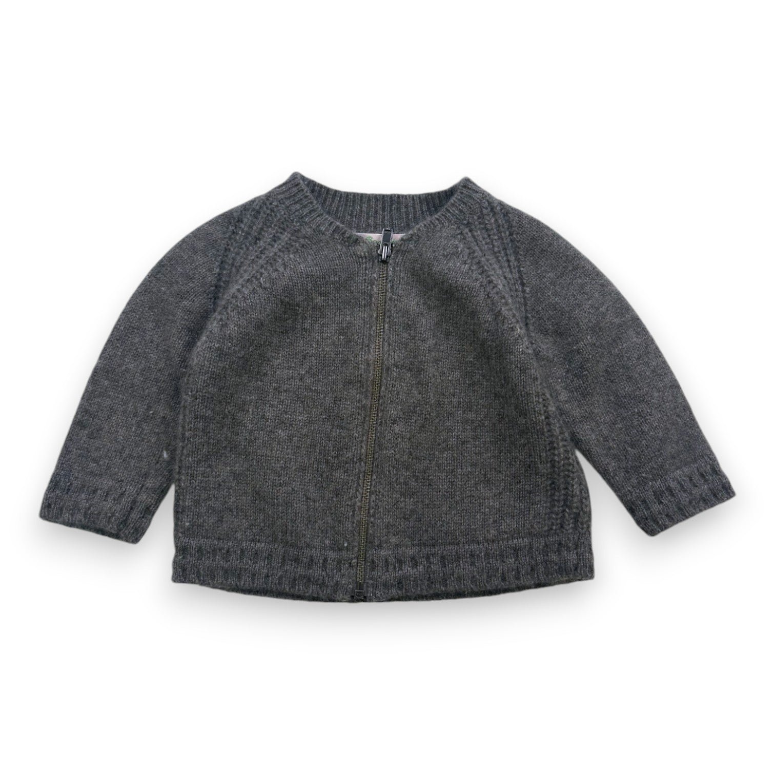 Baby grey cardigan - 6 months BONPOINT - Seconde Main Grey