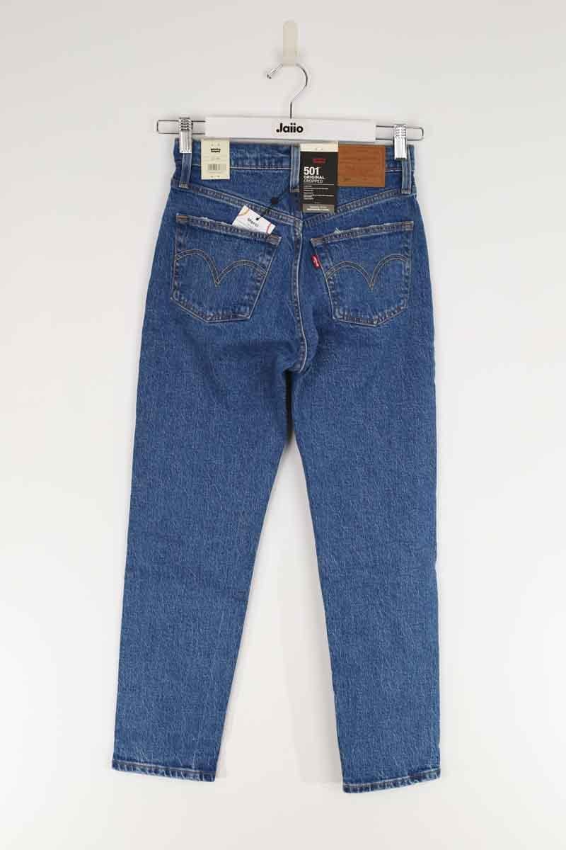 501? straight cotton jeans LEVI'S - Seconde main Blue
