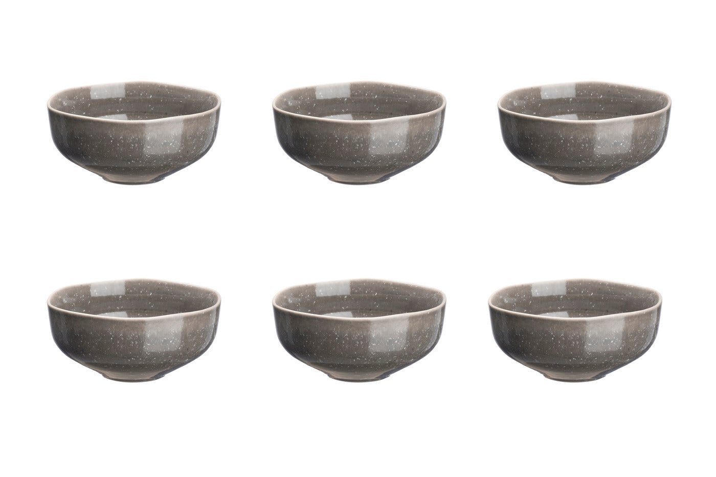 Stellar bowl ø14cm - 6 pieces - concrete grey BJORN Grey