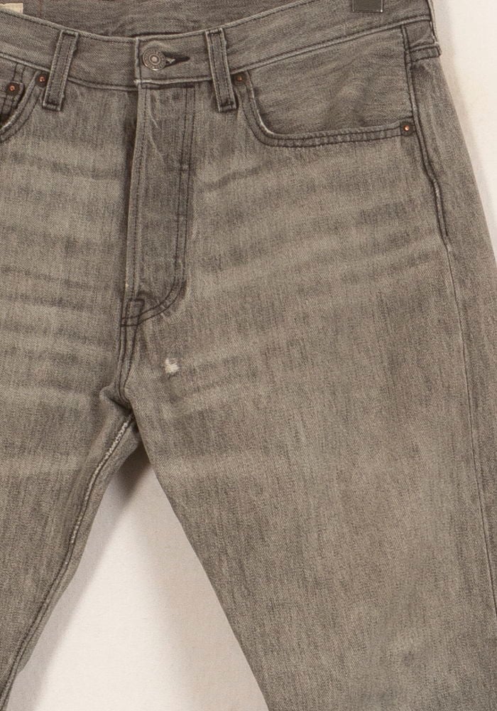 Cropped slim jeans with studs LEVI'S - Seconde main Grey