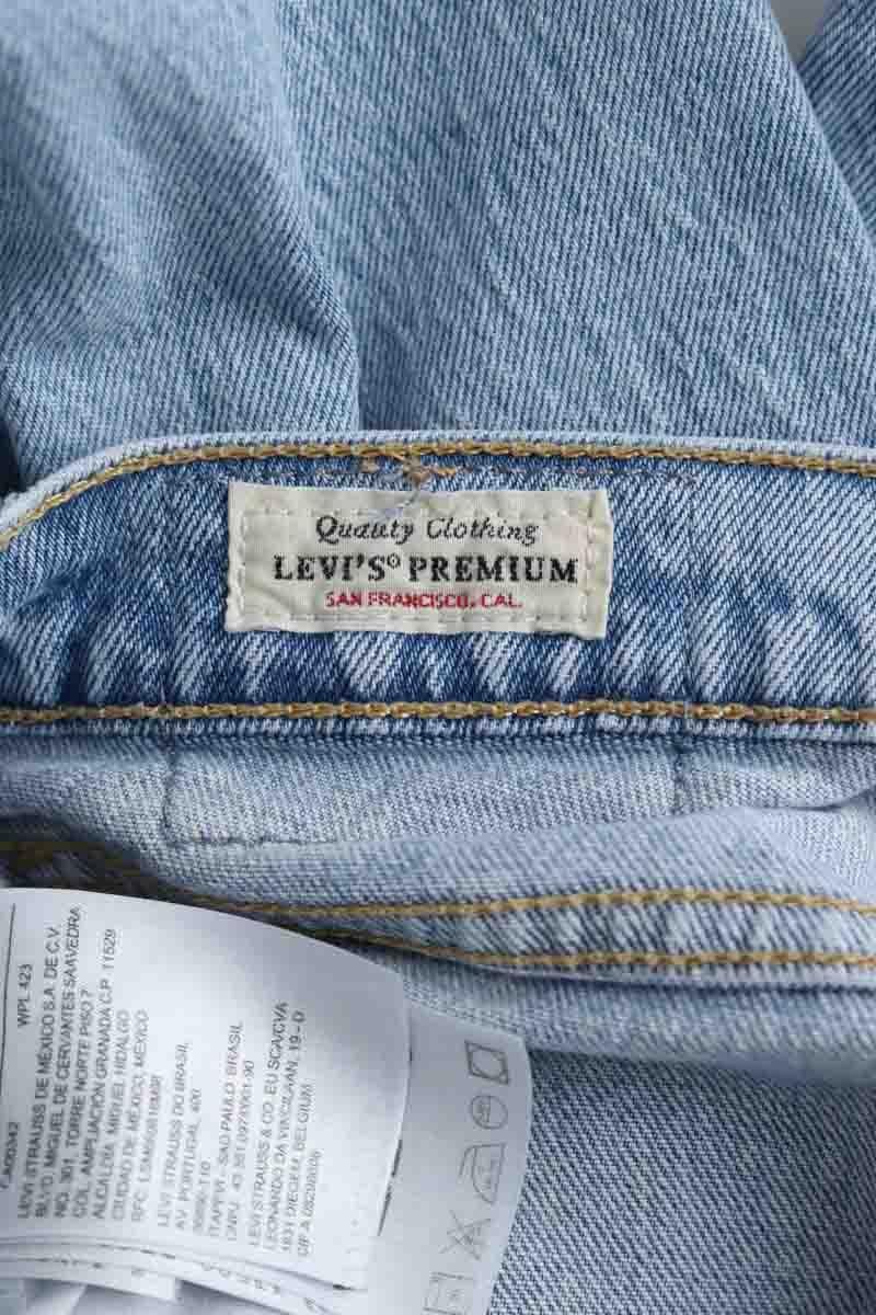 501? straight cotton jeans LEVI'S - Seconde main Blue