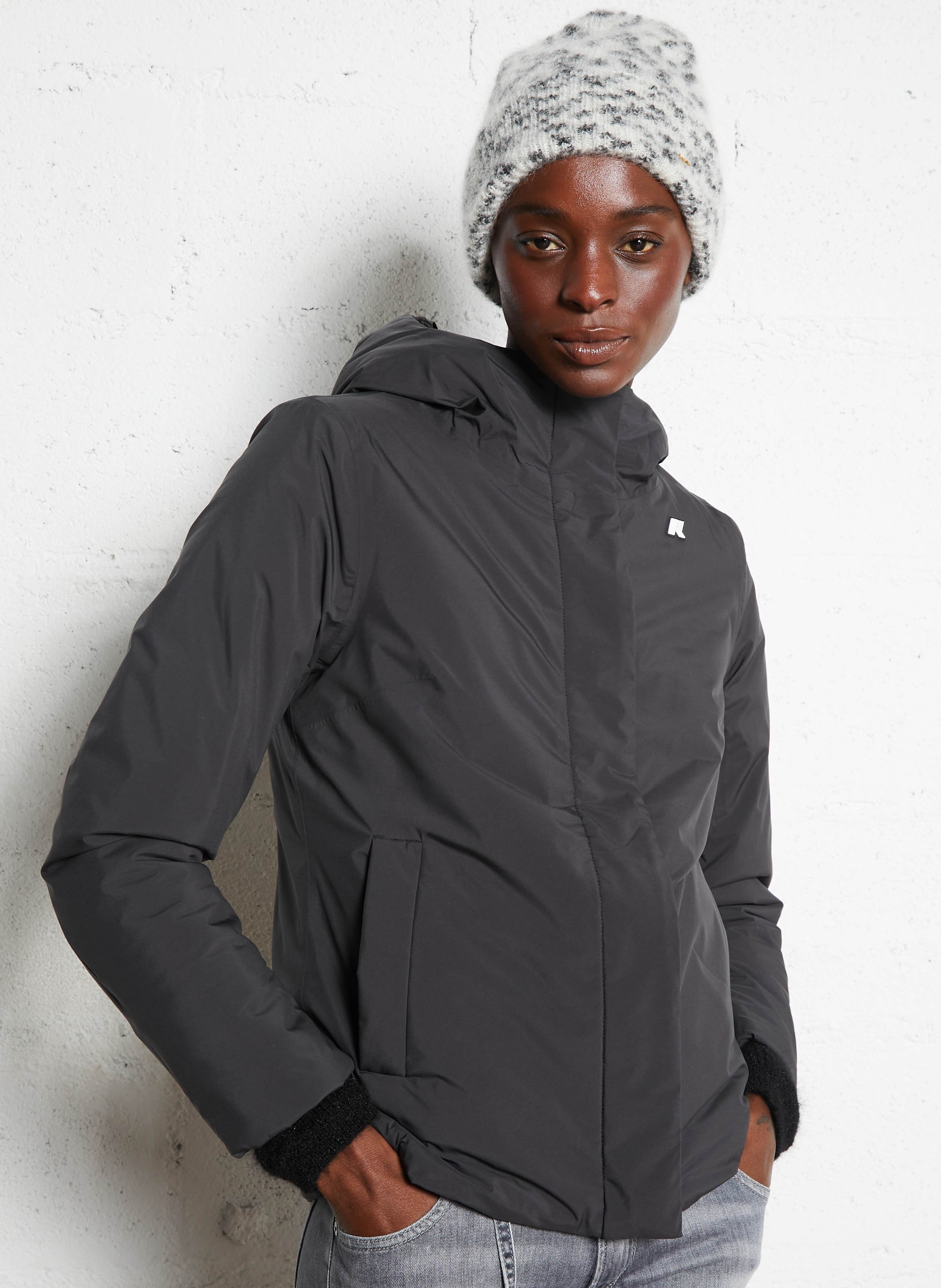 Veste rembourrée à capuche K-WAY