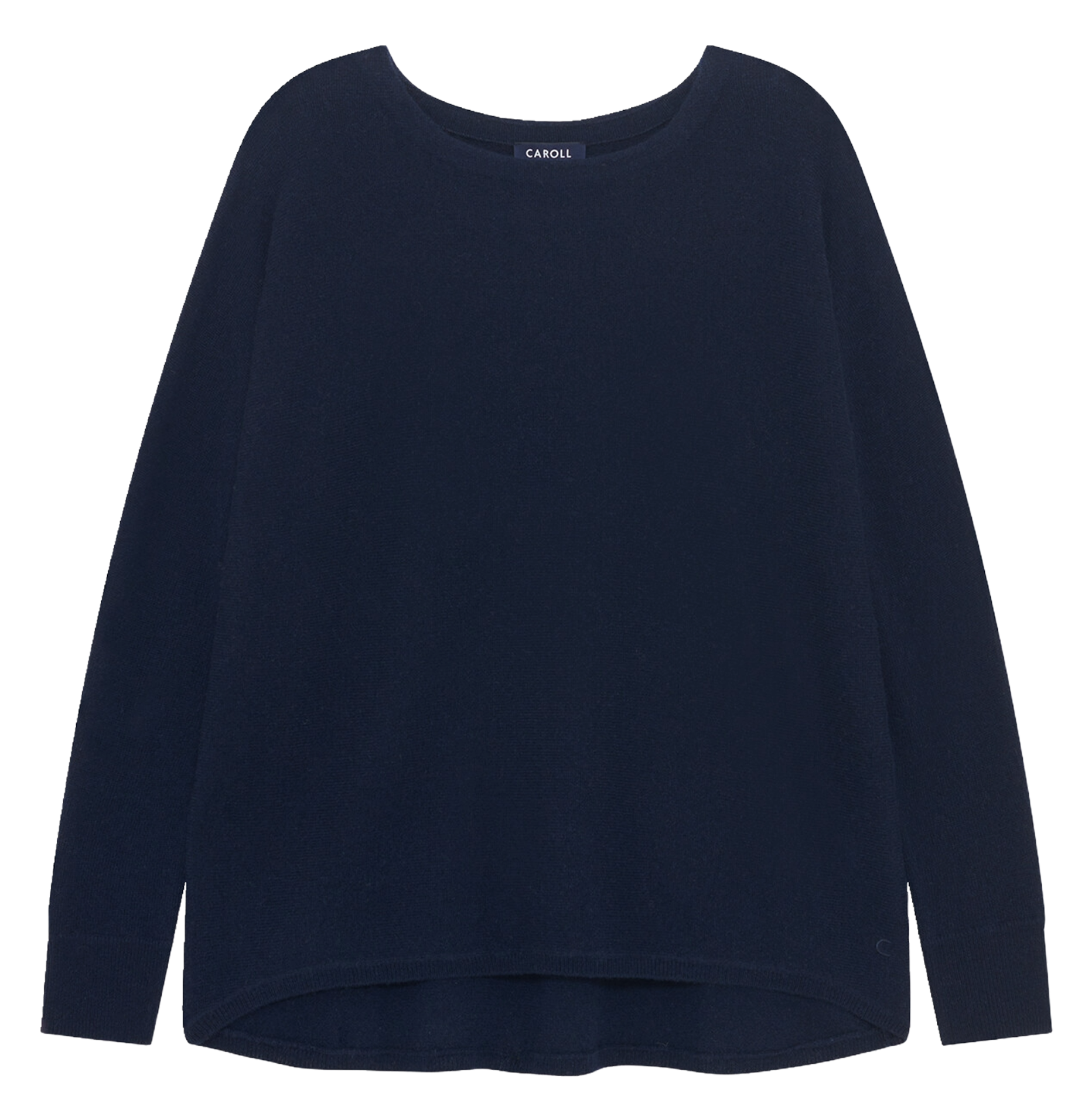 Cashmere round-neck sweater CAROLL Blue