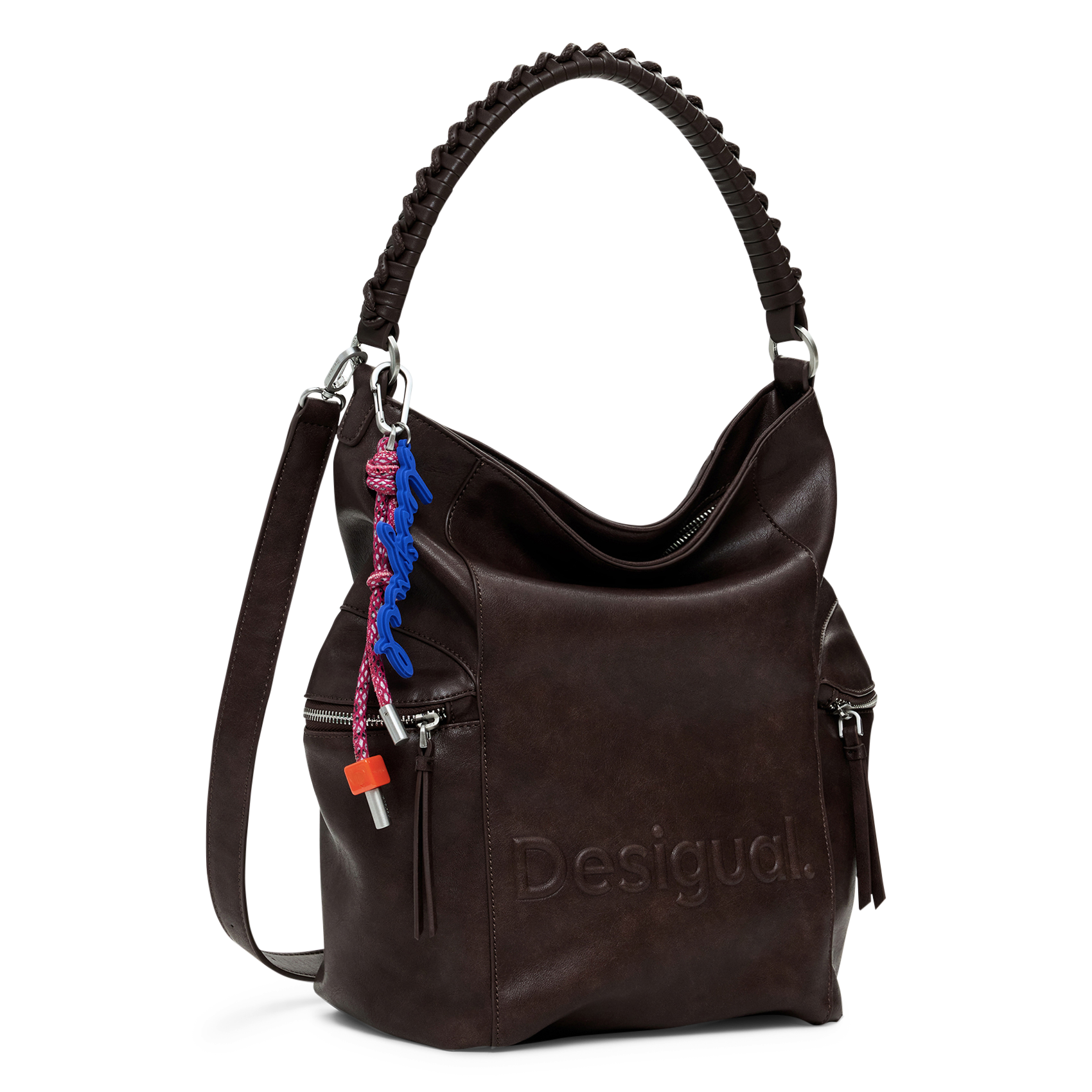 Rucksack aus Kunstleder DESIGUAL Braun